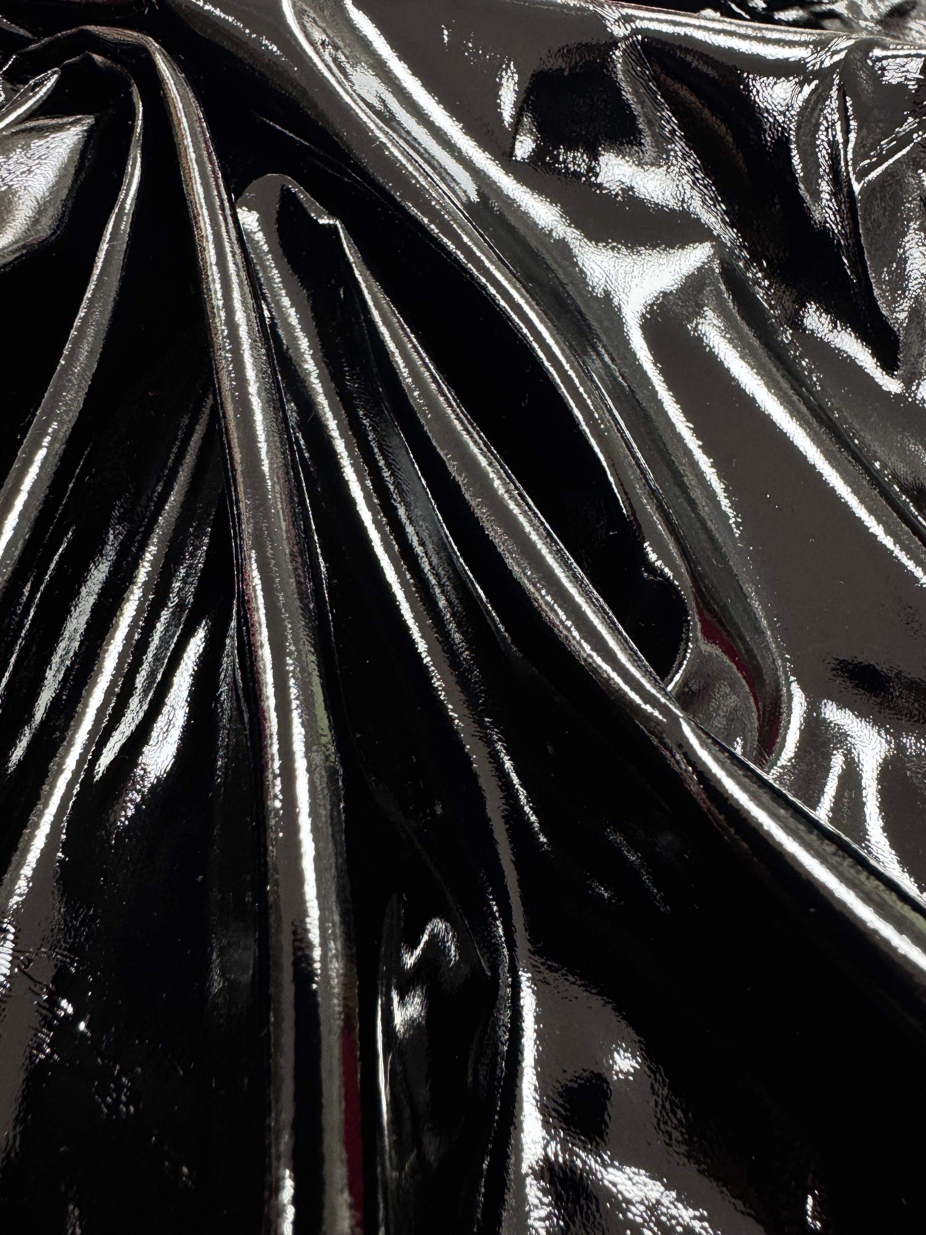 Imitatie Piele Lac, Negru