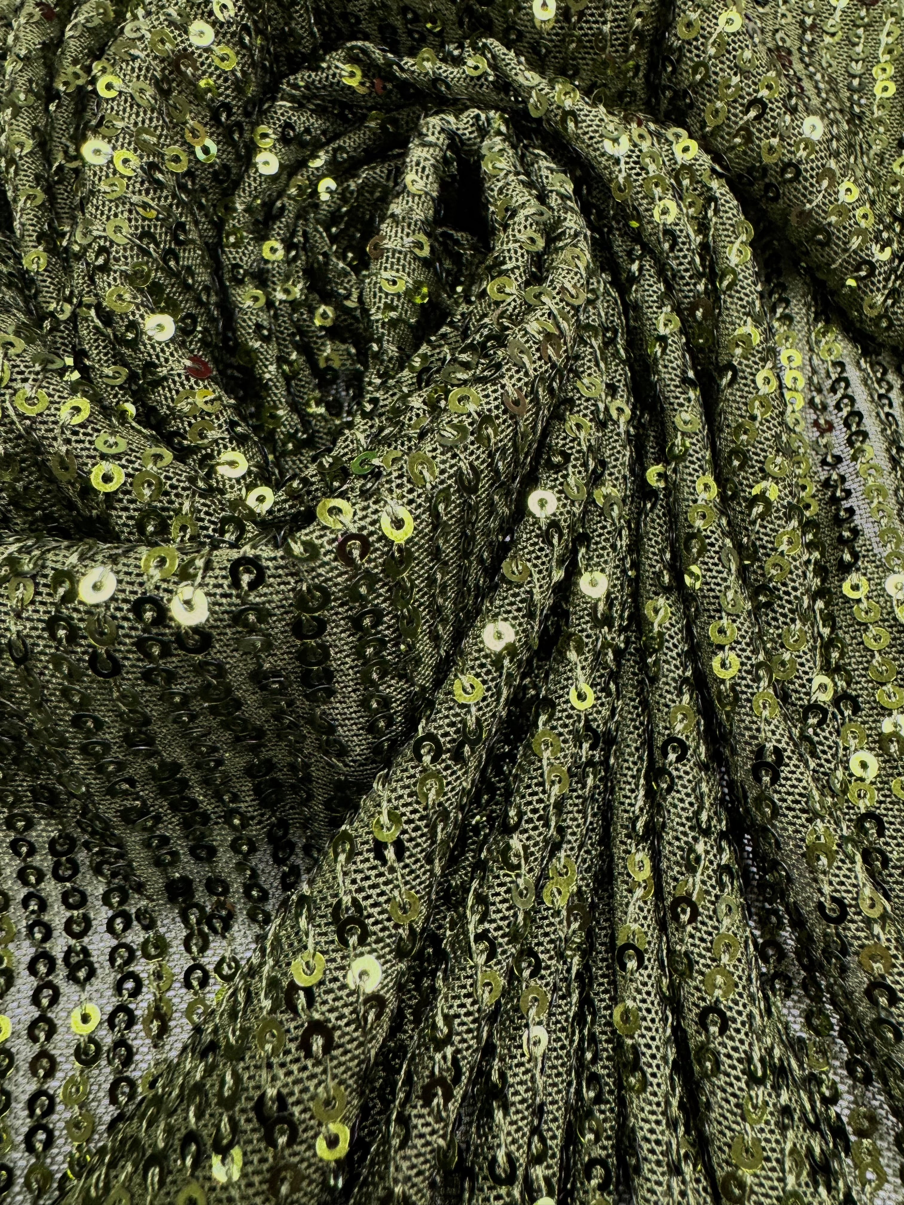 Paiete pe tull elastic, Verde Kaki