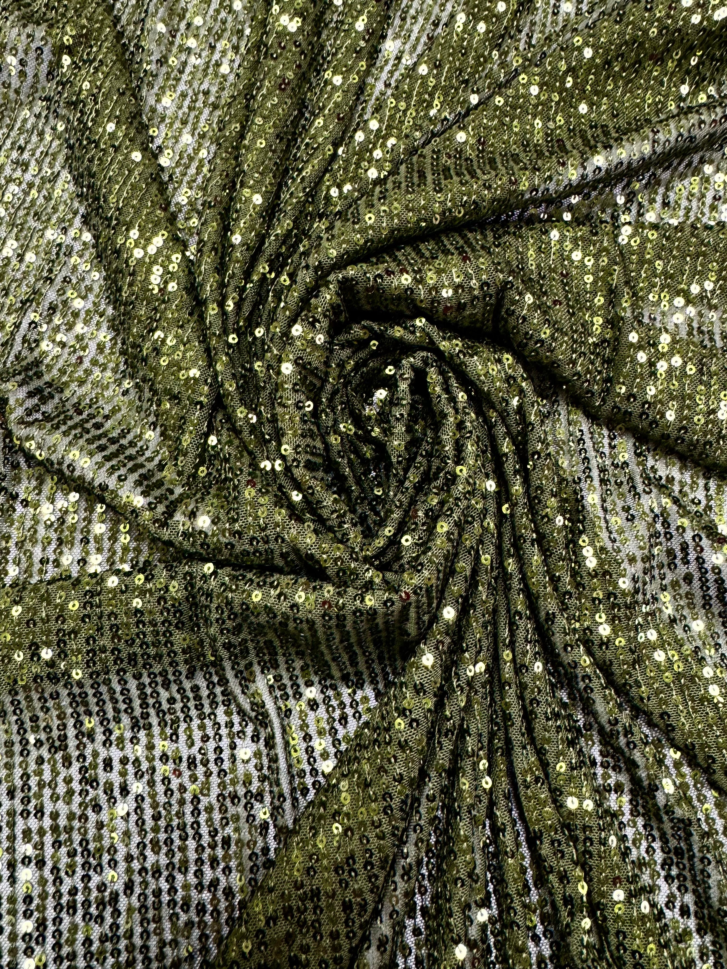 Paiete pe tull elastic, Verde Kaki