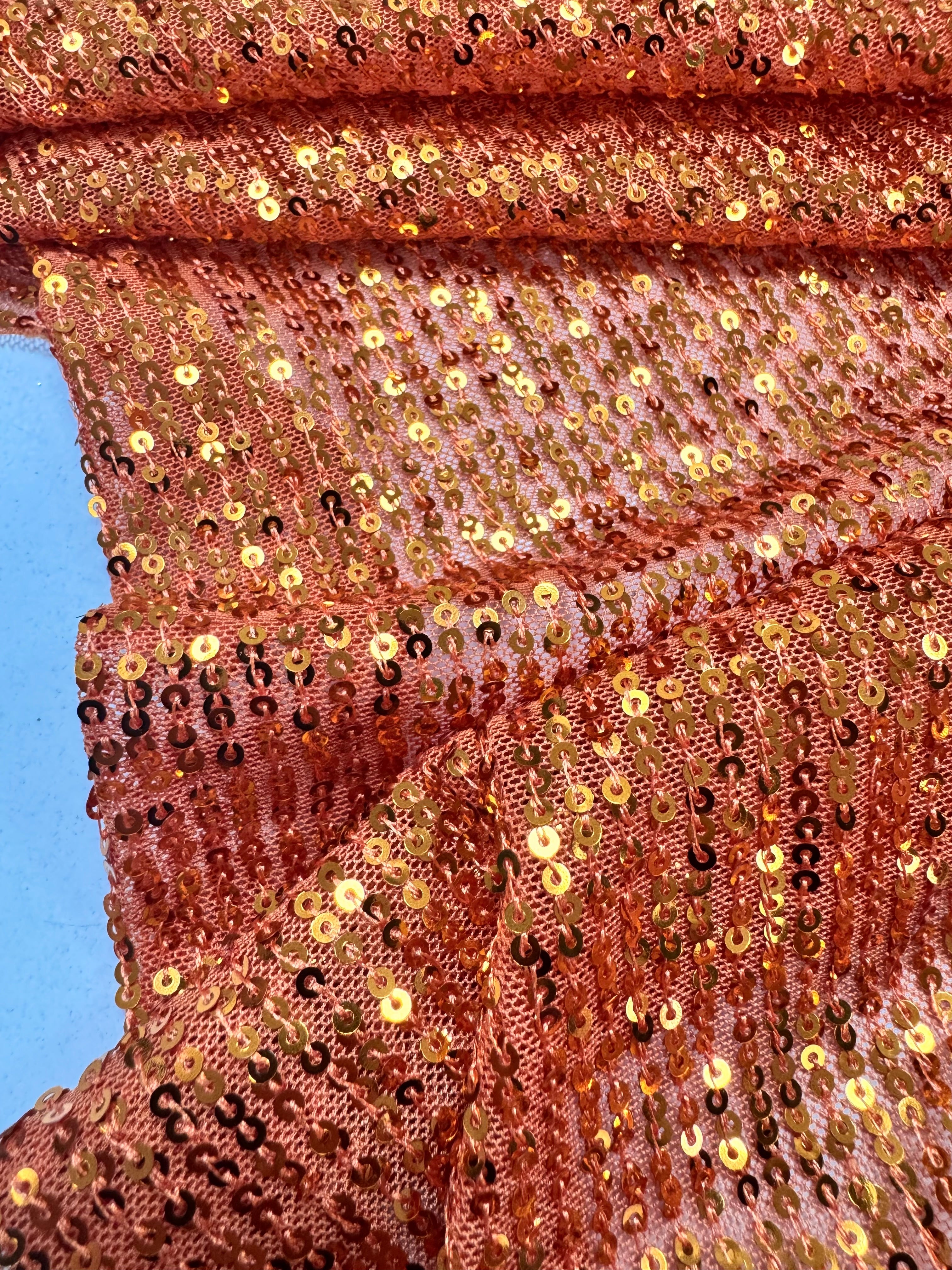 Paiete pe tull elastic, Portocaliu