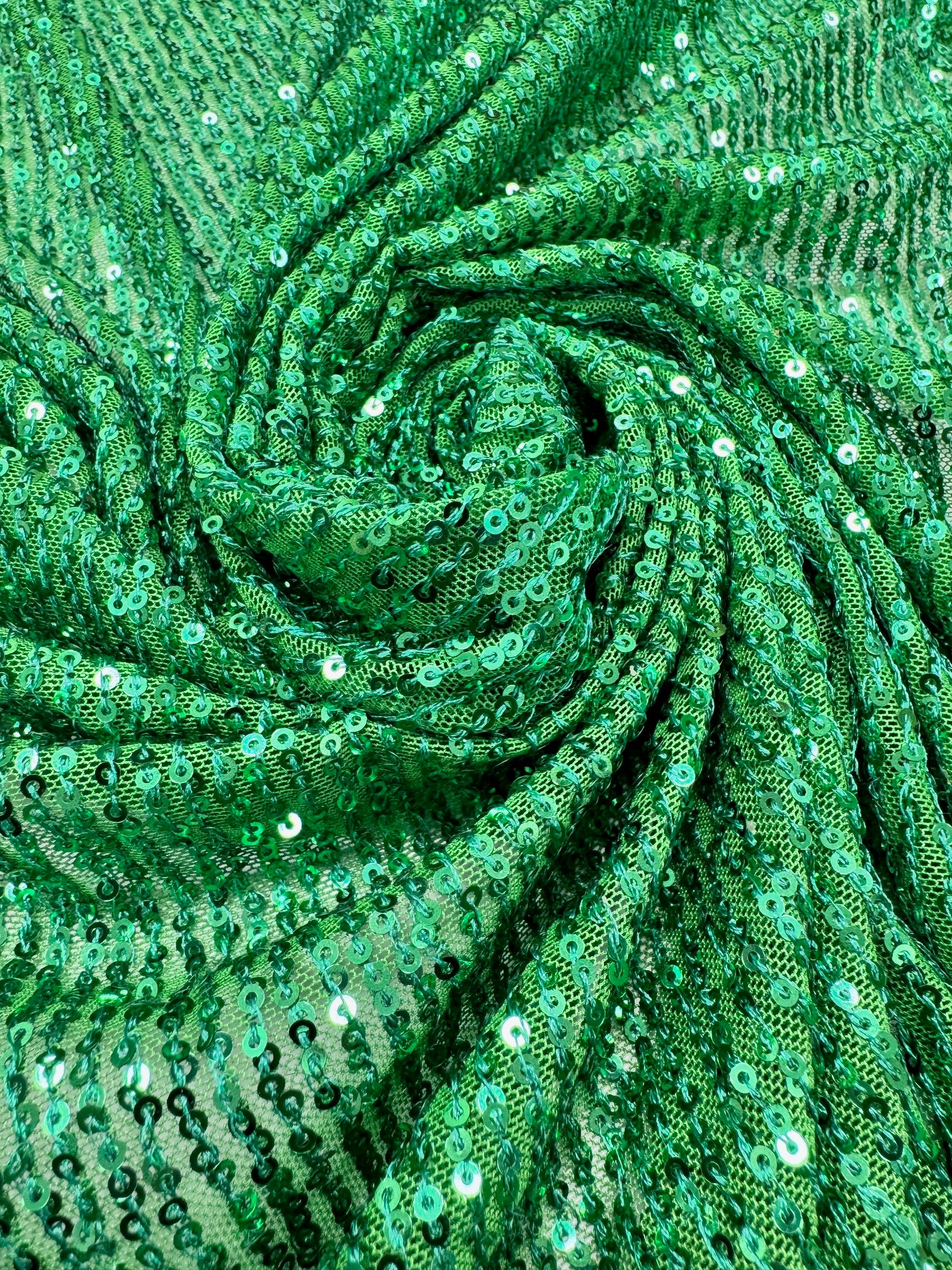 Paiete pe tull elastic, Verde