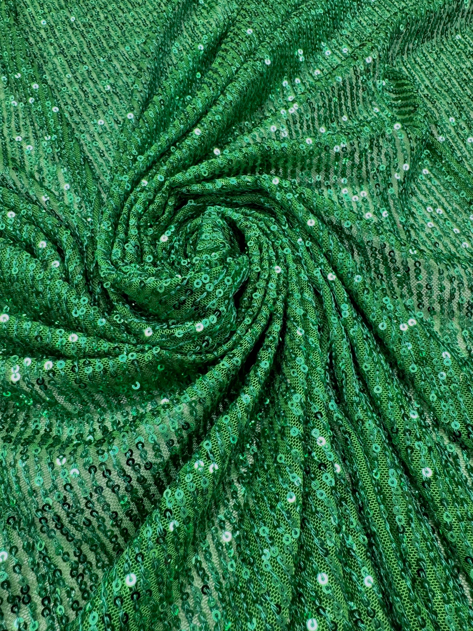 Paiete pe tull elastic, Verde