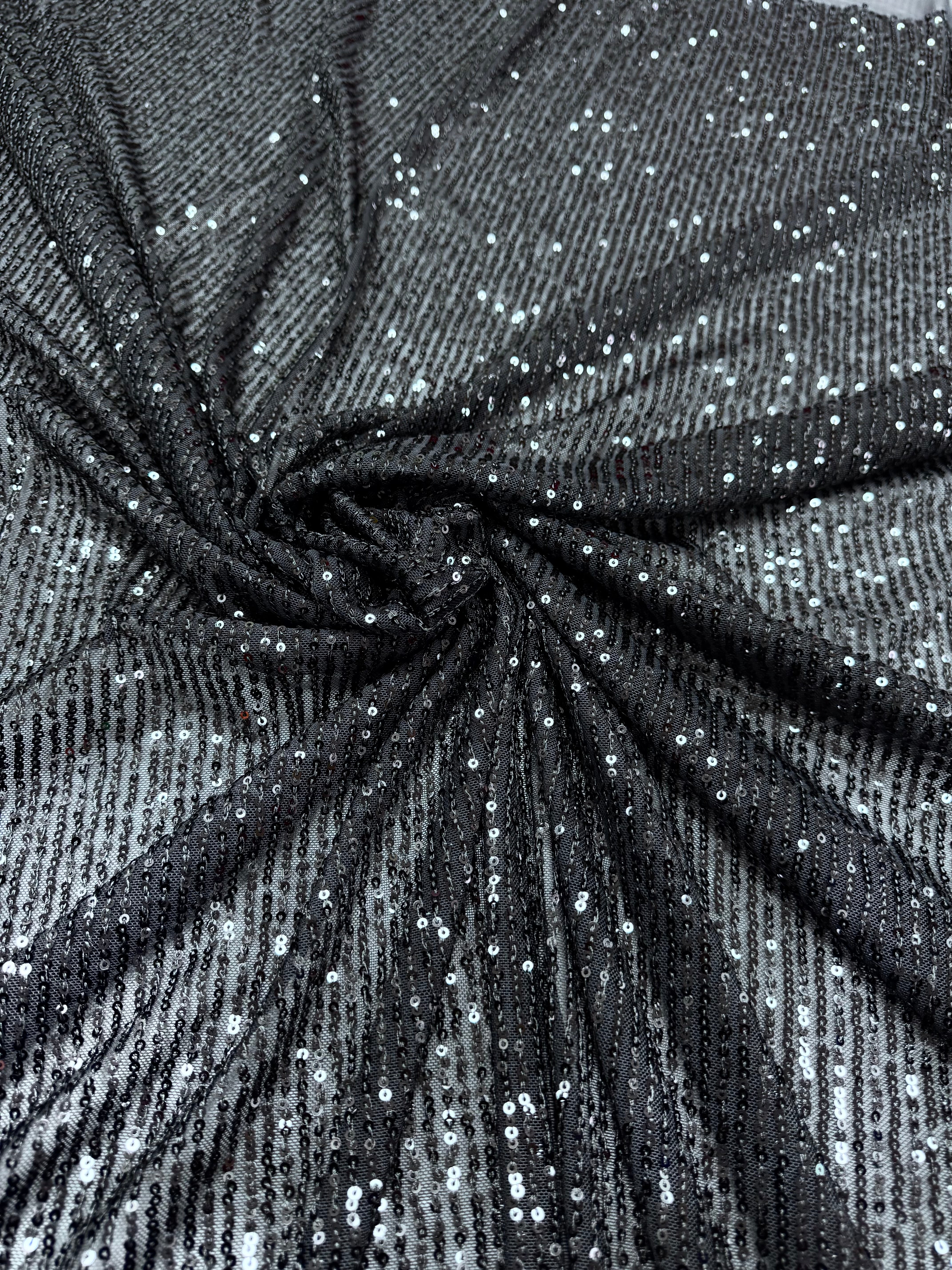 Paiete pe tull elastic, Gri inchis