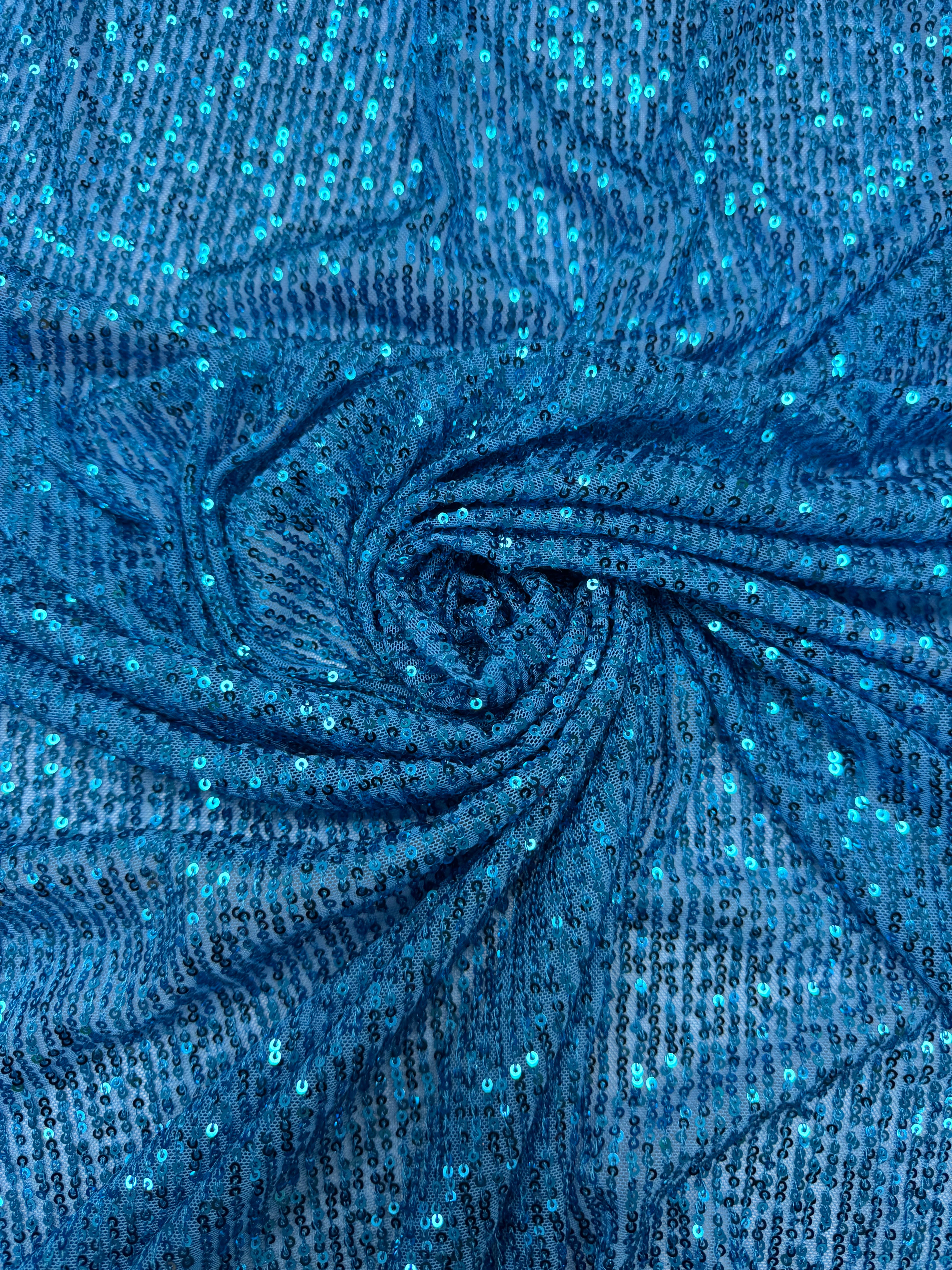 Paiete pe tull elastic, Turcoaz