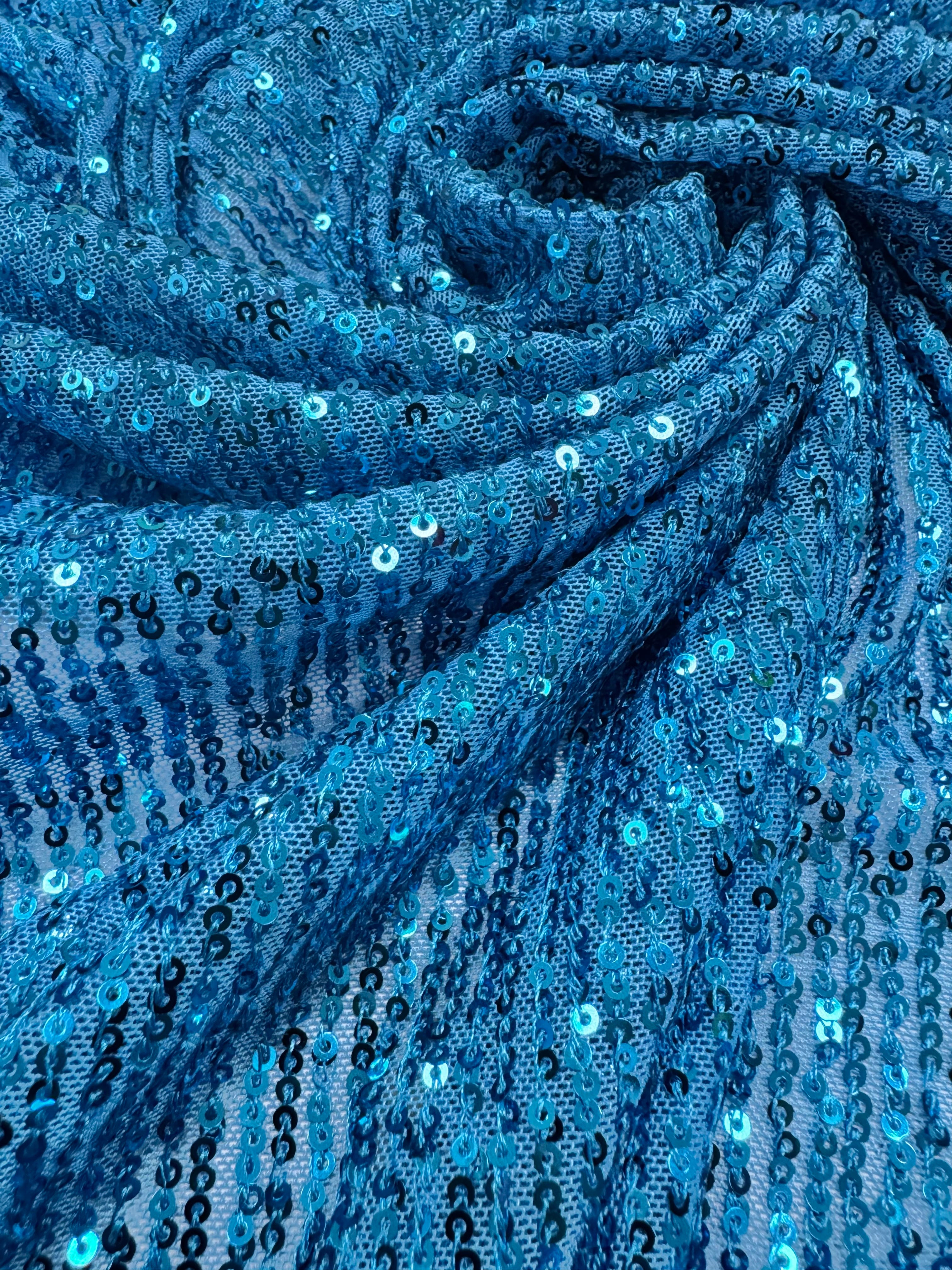 Paiete pe tull elastic, Turcoaz