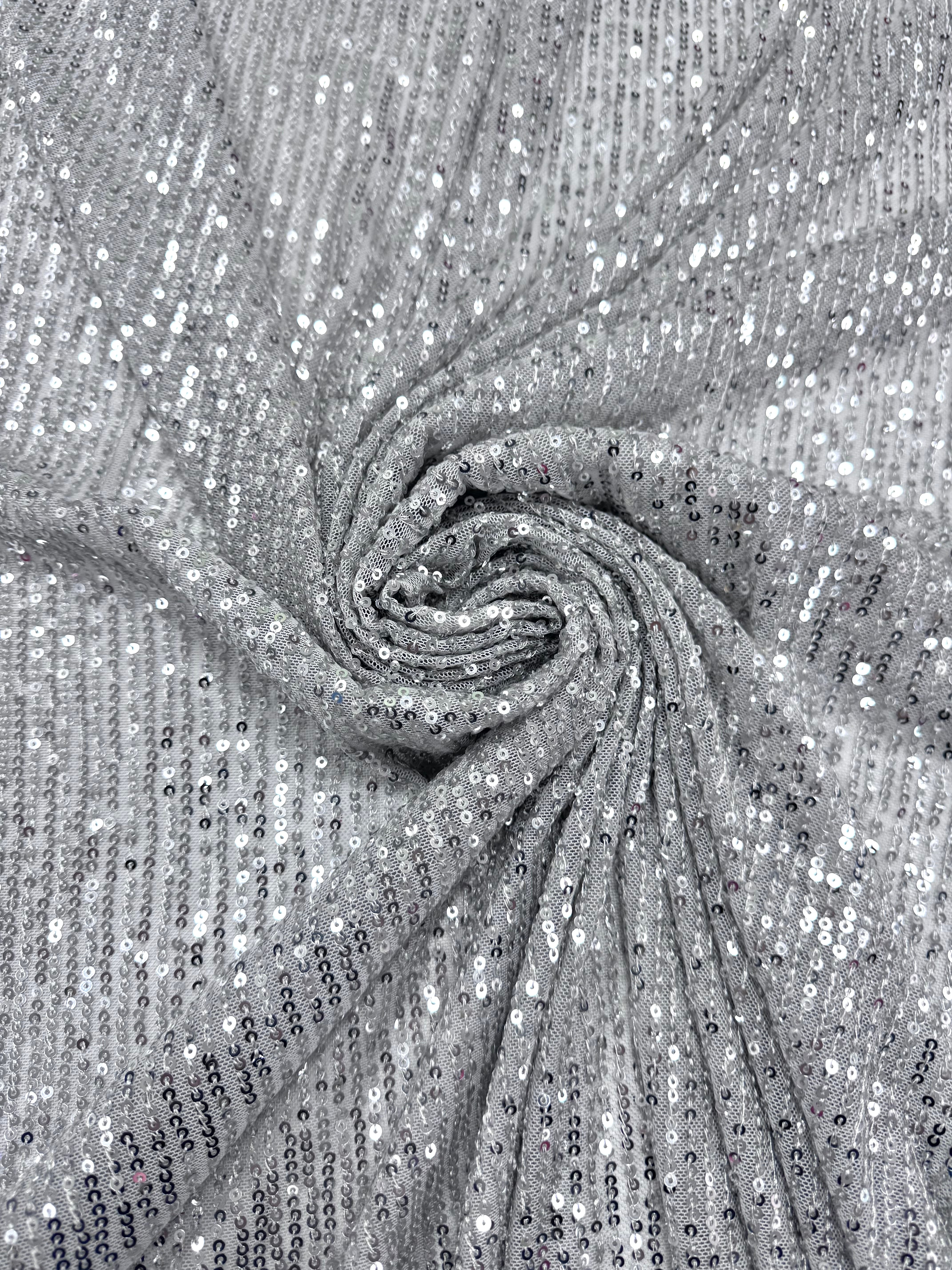 Paiete pe tull elastic, Argintiu