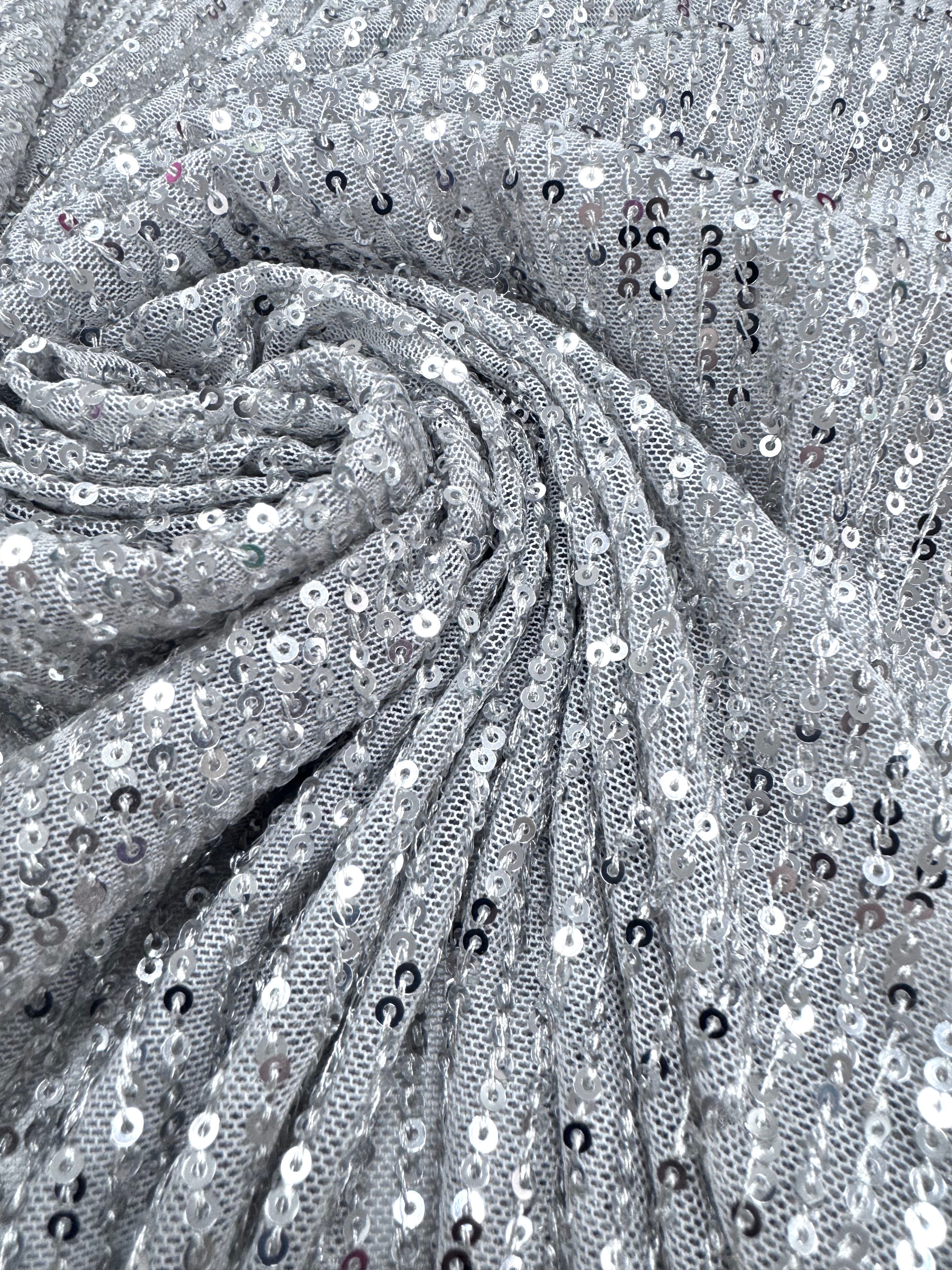 Paiete pe tull elastic, Argintiu