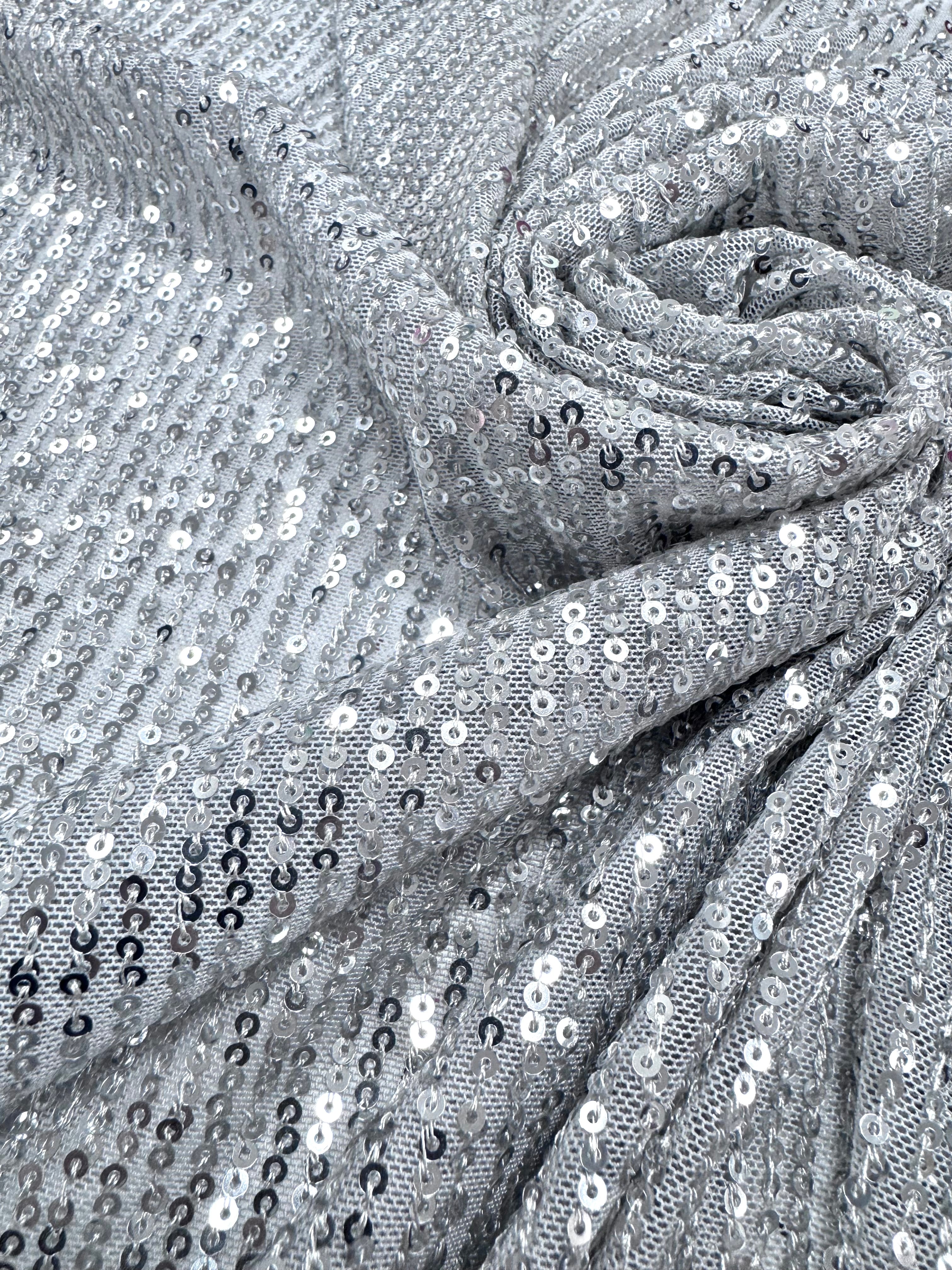 Paiete pe tull elastic, Argintiu