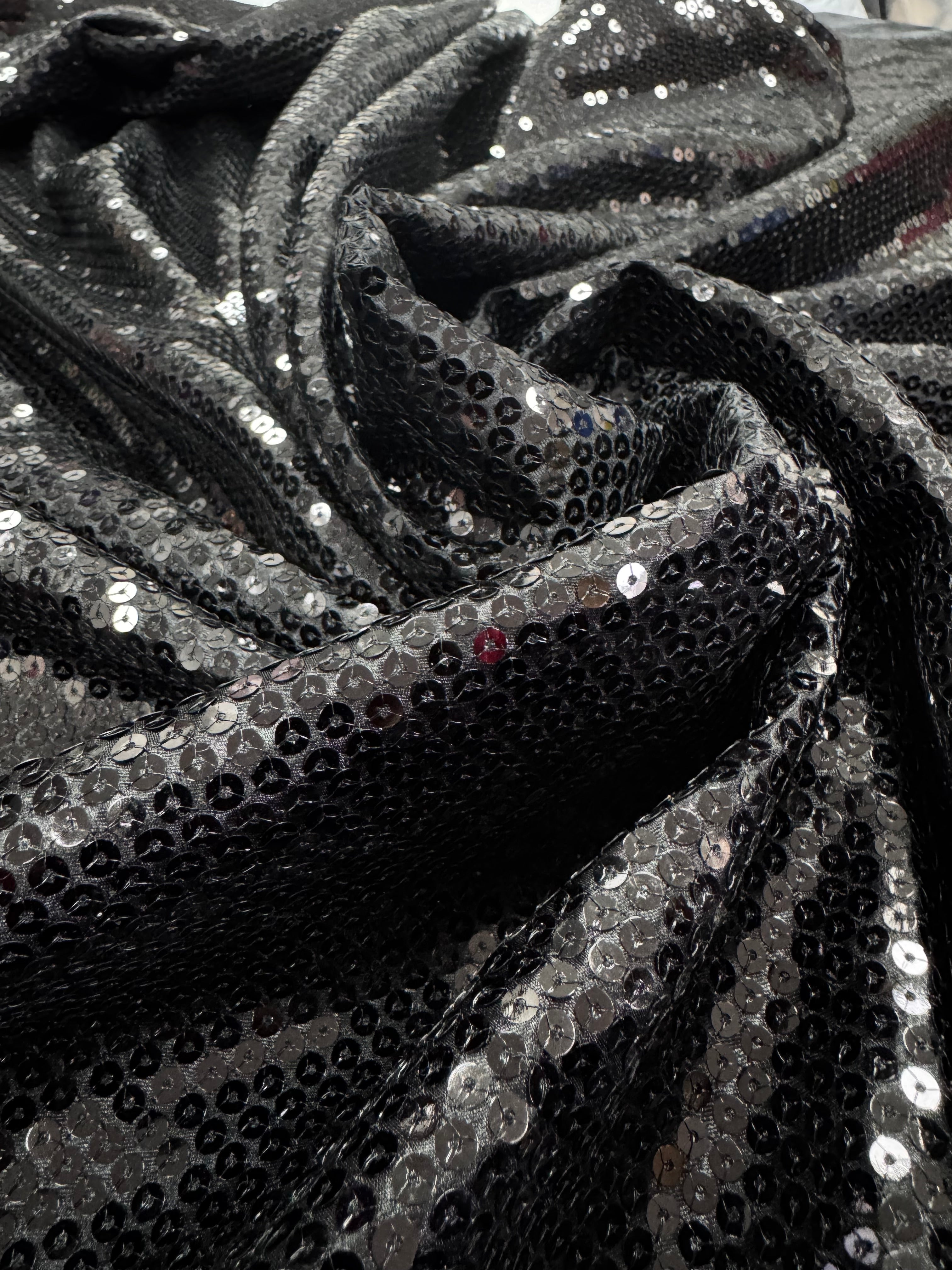 Paiete pe saten - Negru