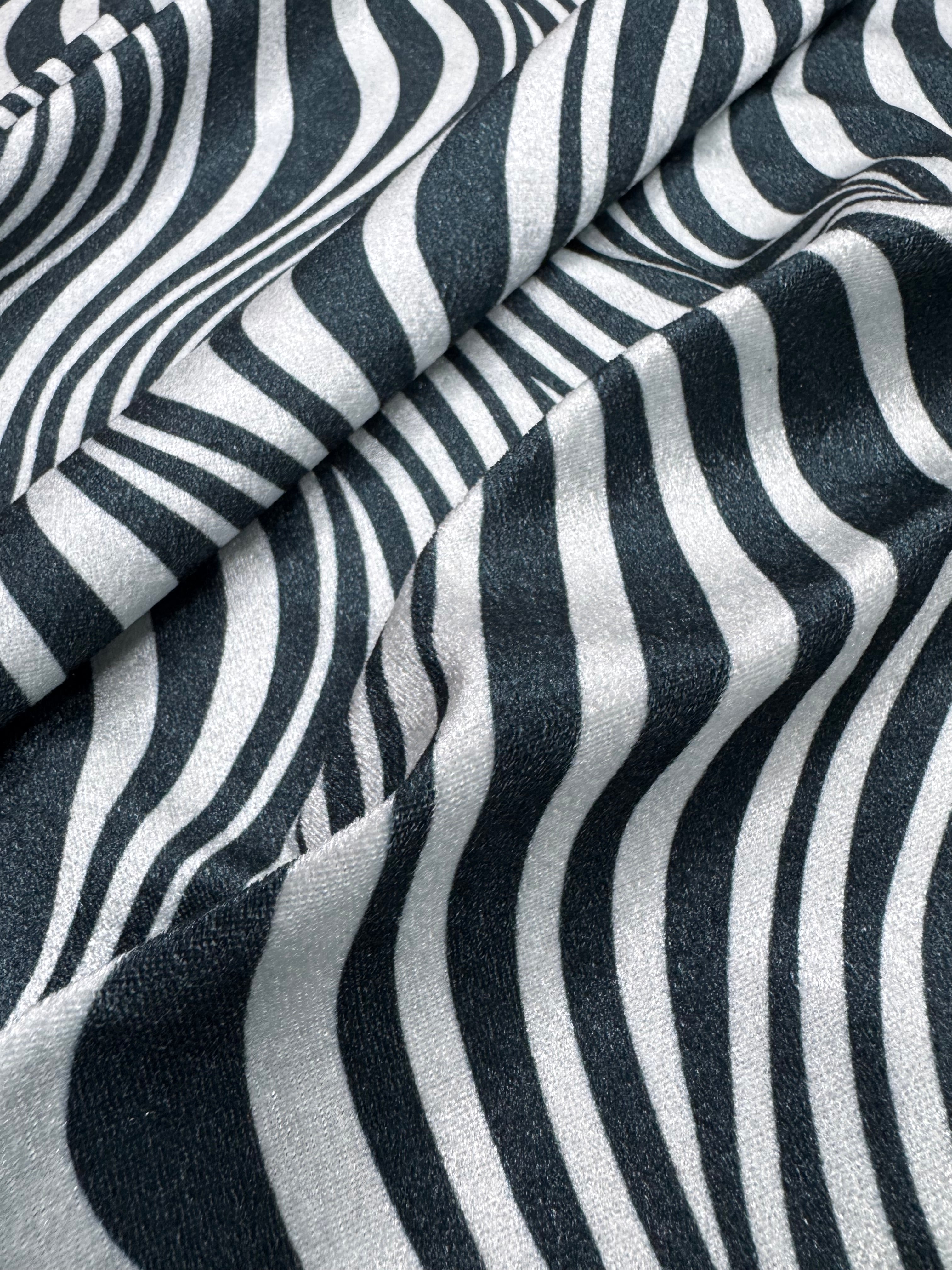 Catifea elastica cu model