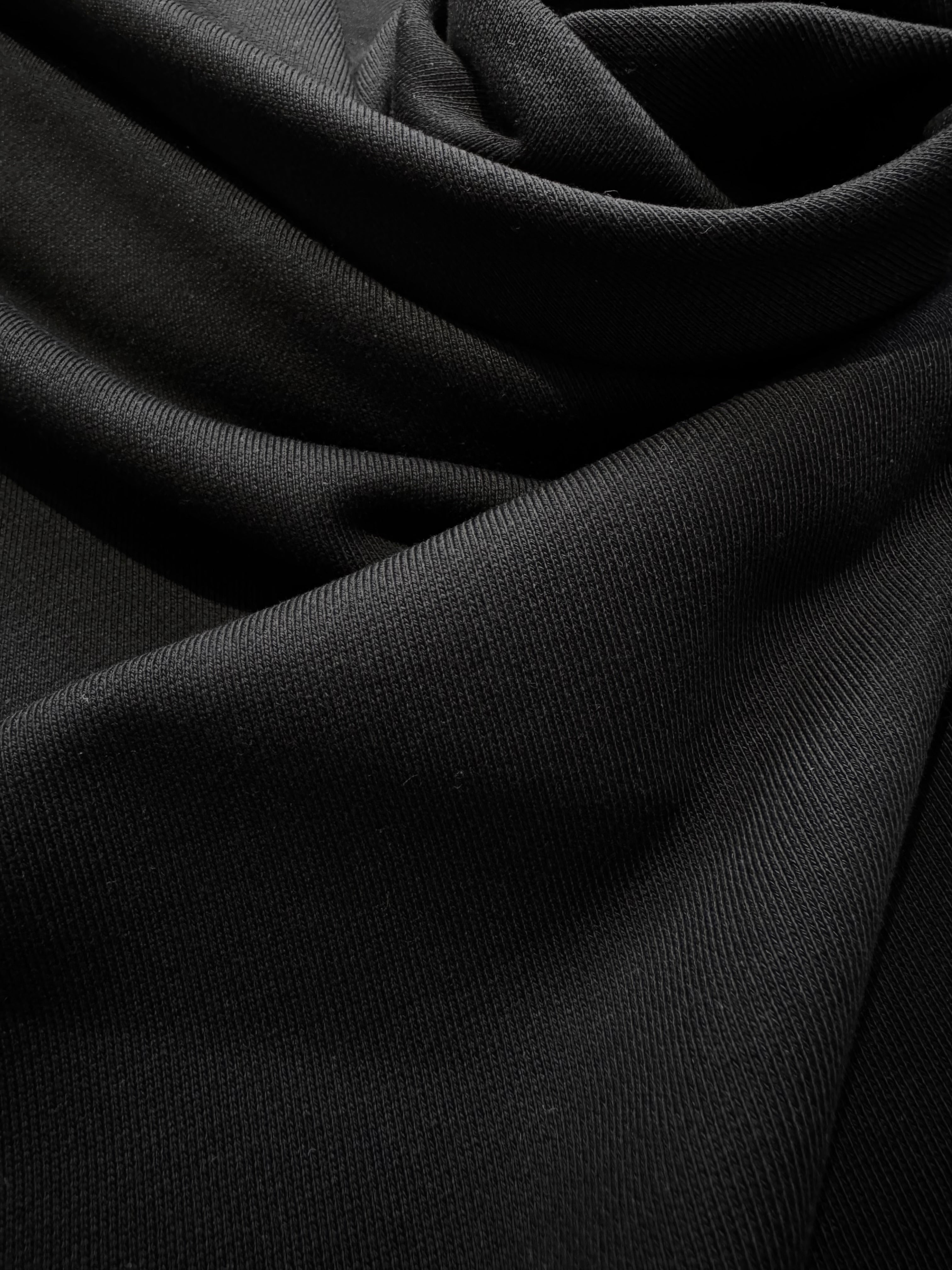 Tesatura trening (French Terry 3 Fire) Negru