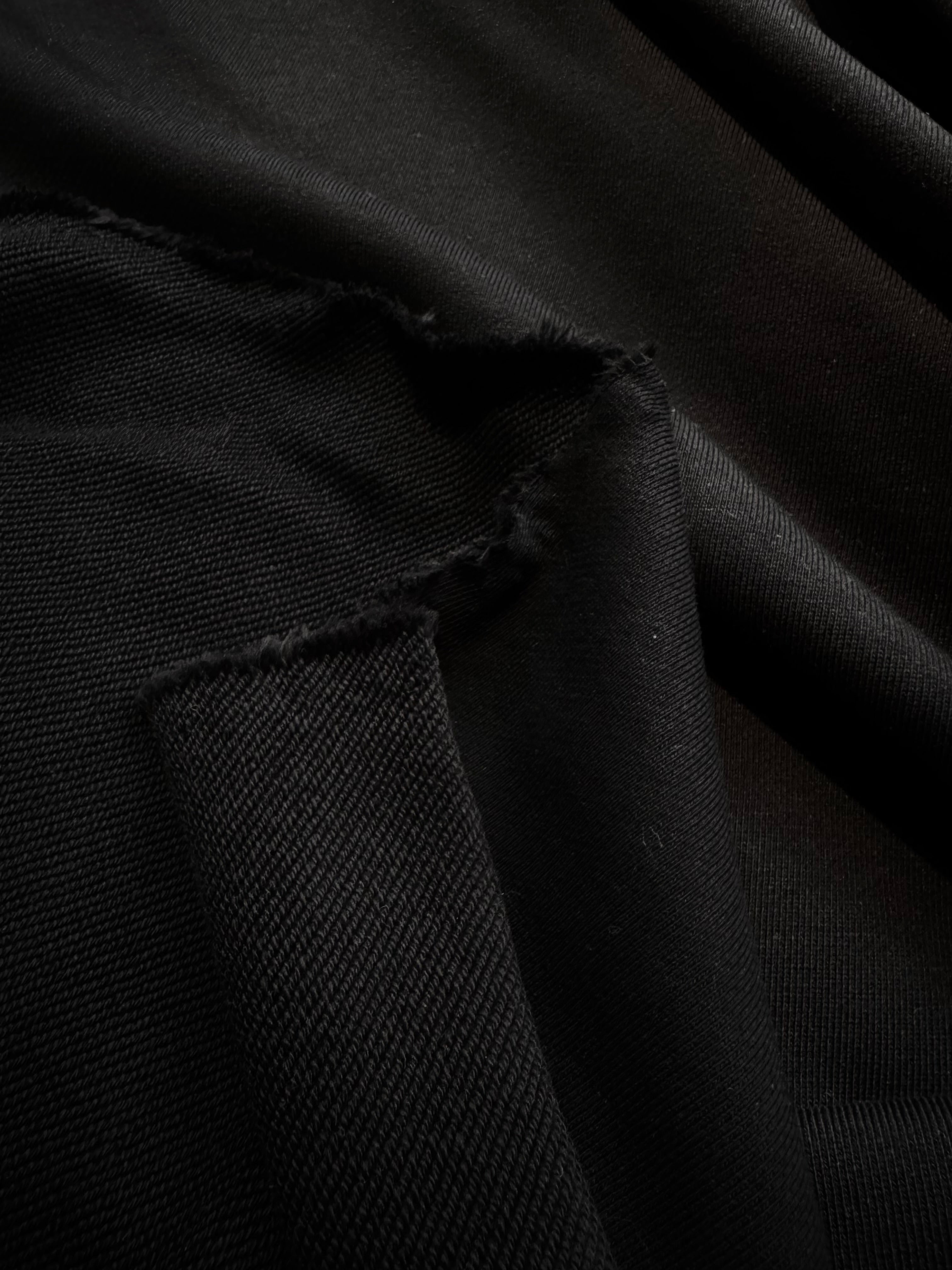 Tesatura trening (French Terry 3 Fire) Negru