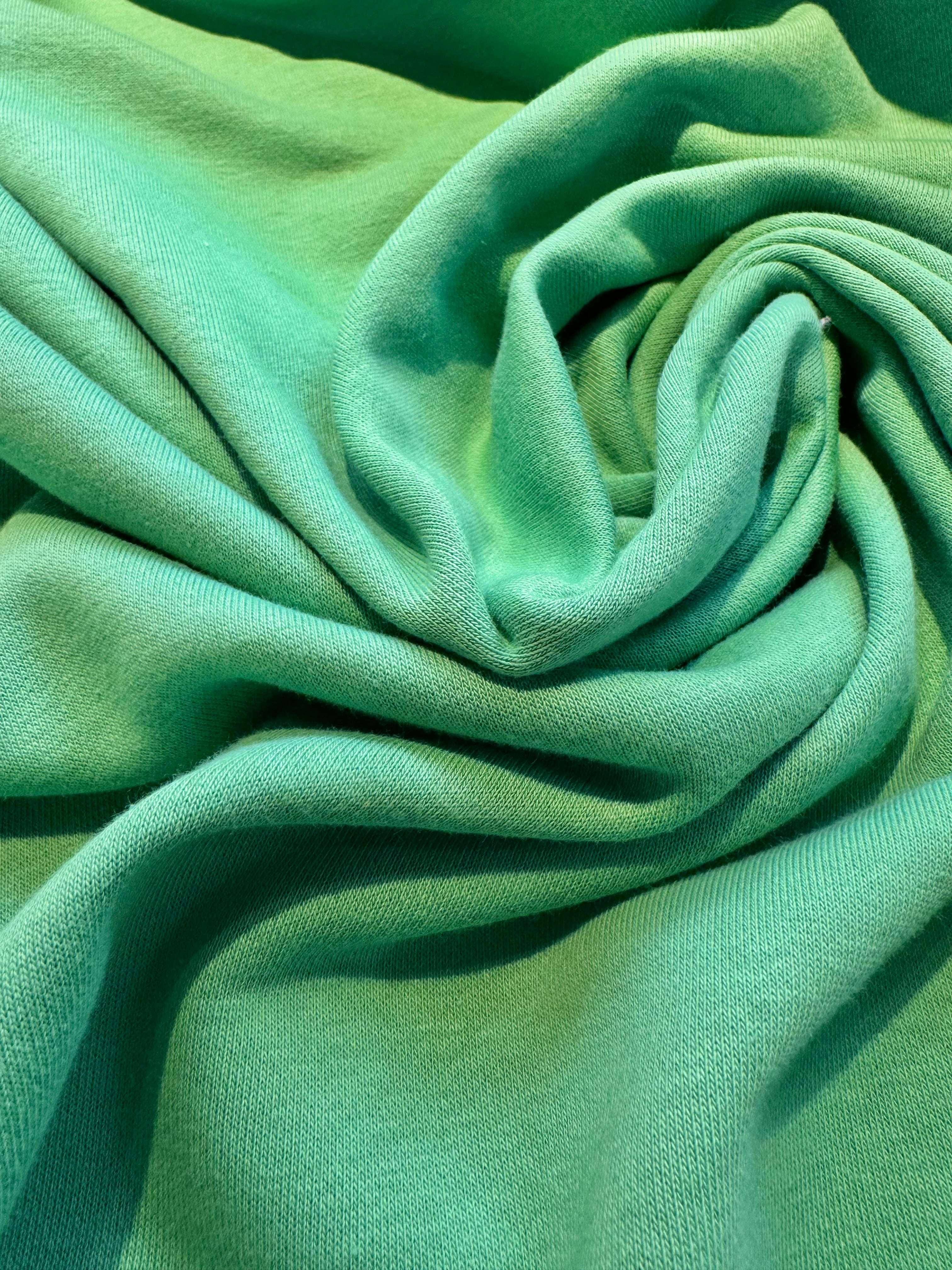 Tesatura trening (French Terry 3 Fire) Verde