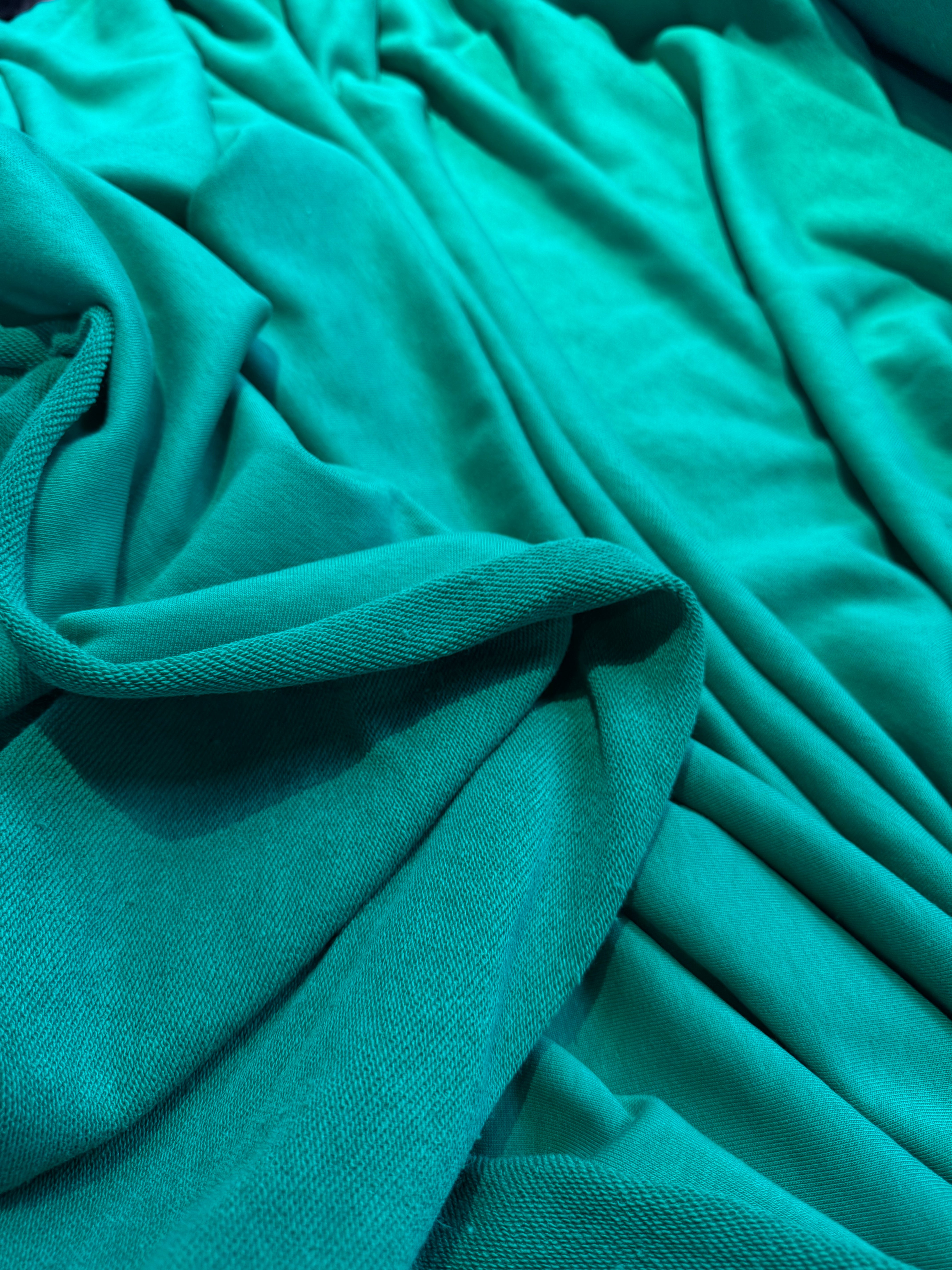 Tesatura trening (French Terry 3 Fire) Turcoaz