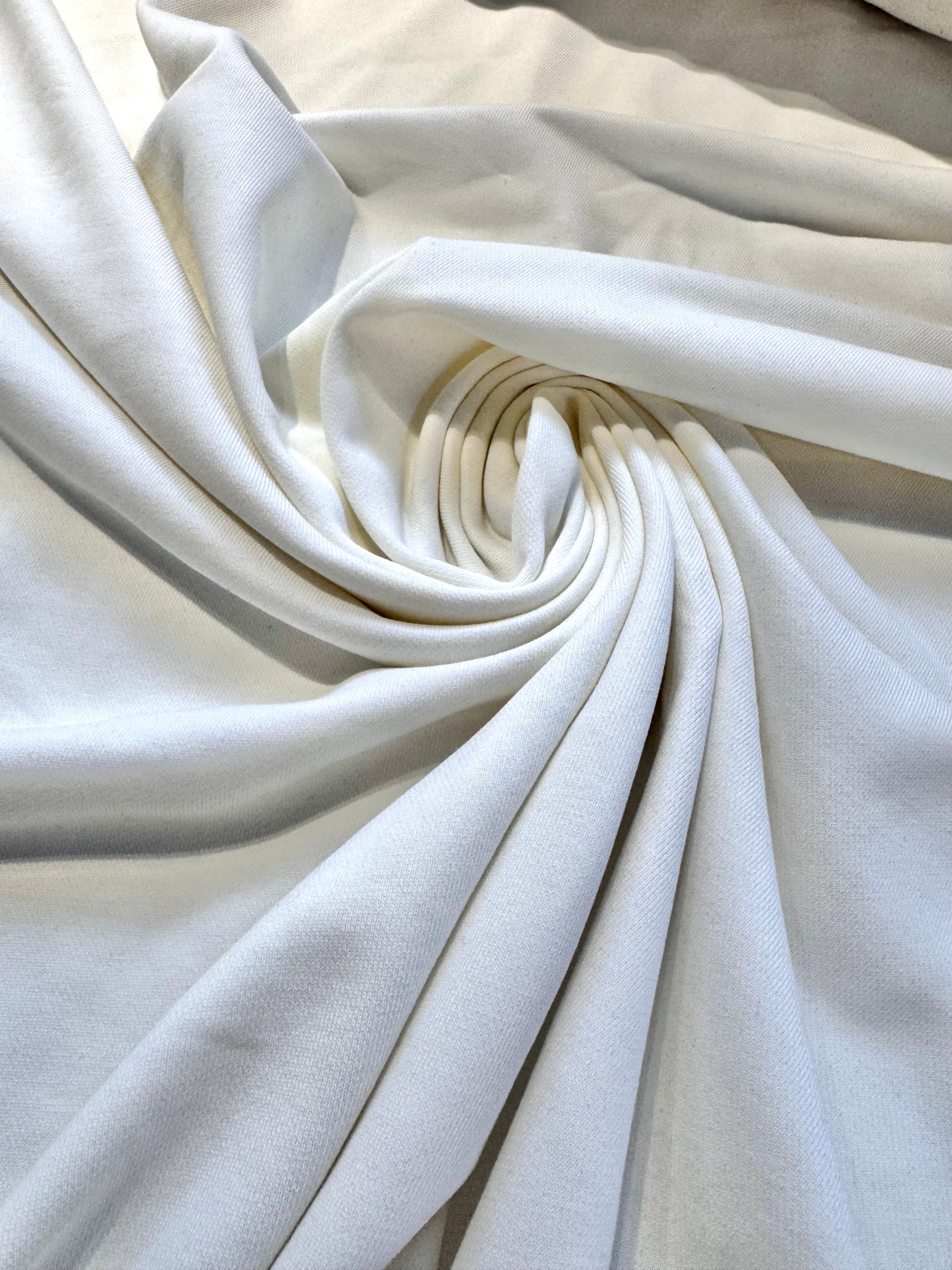 Tesatura trening (French Terry 3 Fire) Ivoire