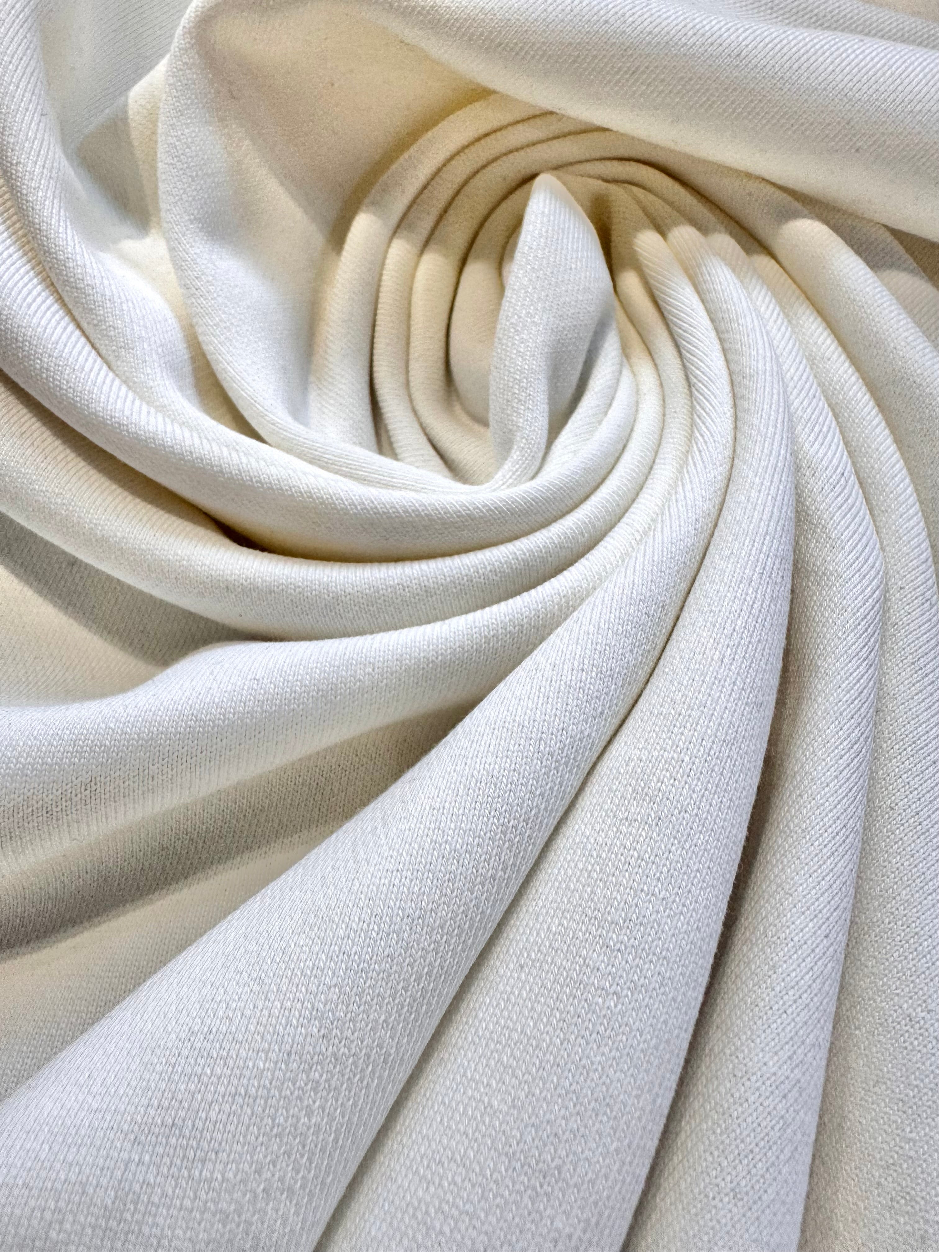 Tesatura trening (French Terry 3 Fire) Ivoire