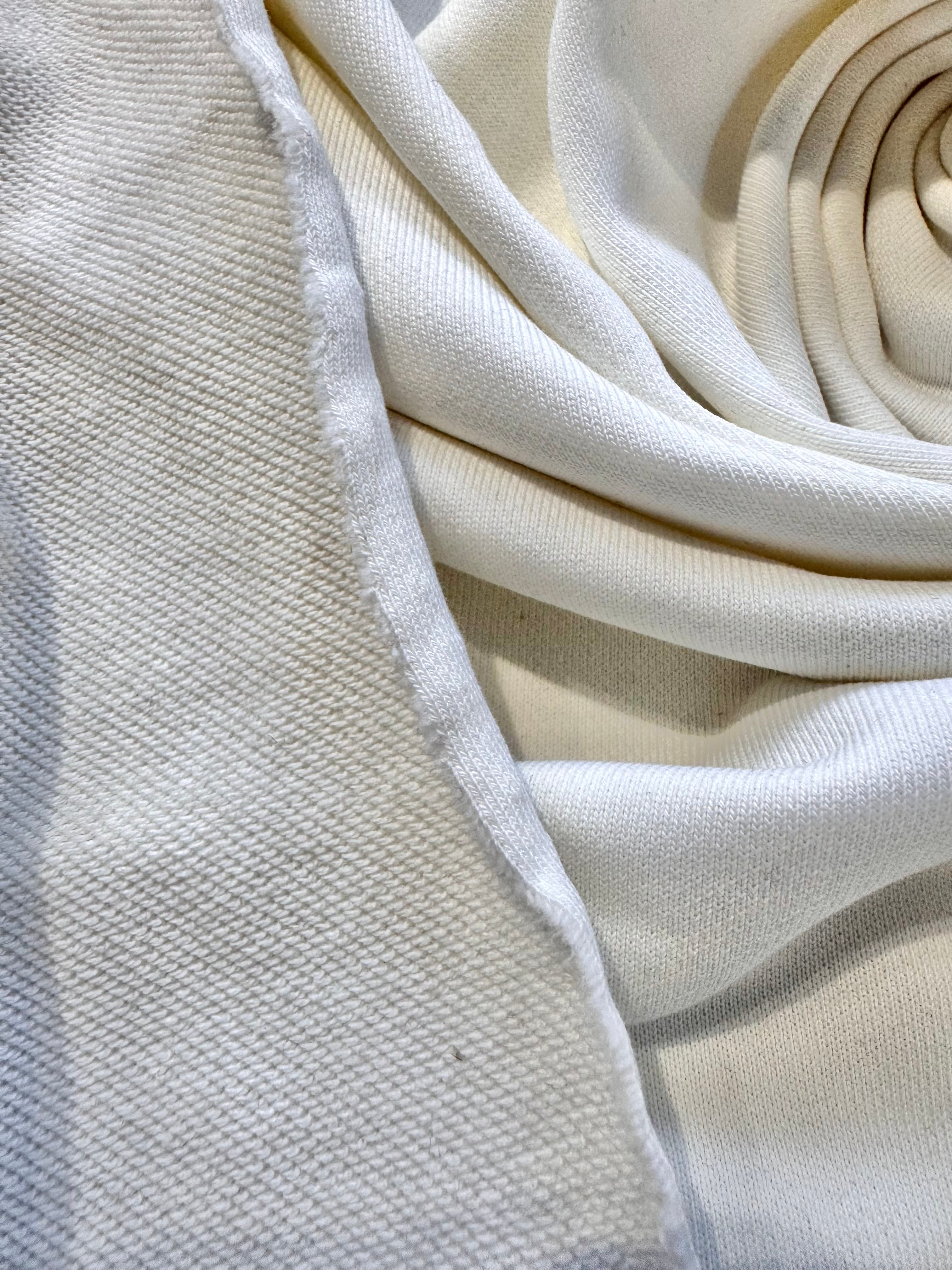 Tesatura trening (French Terry 3 Fire) Ivoire