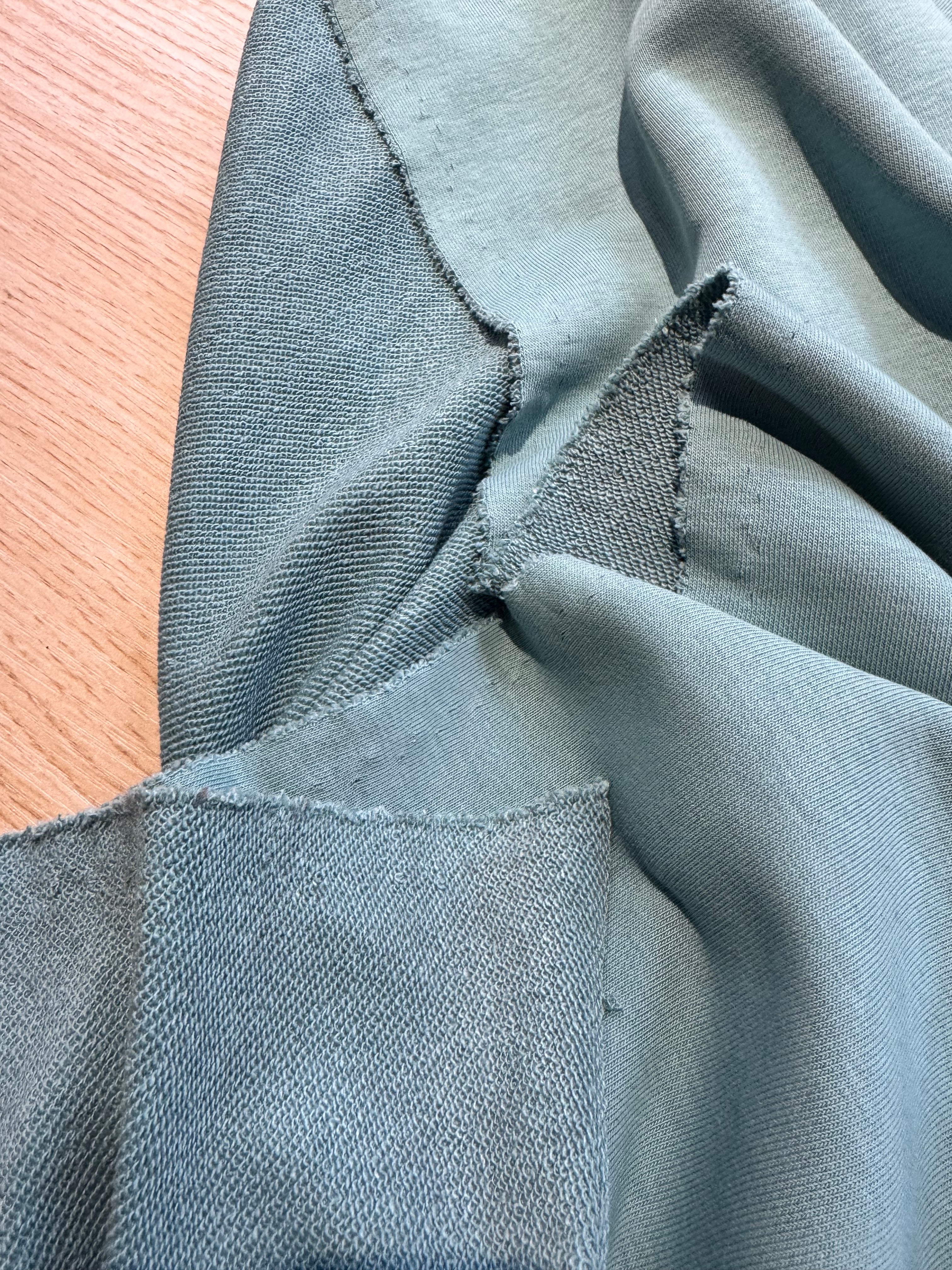 Tesatura trening (French Terry 3 Fire) Verde menta