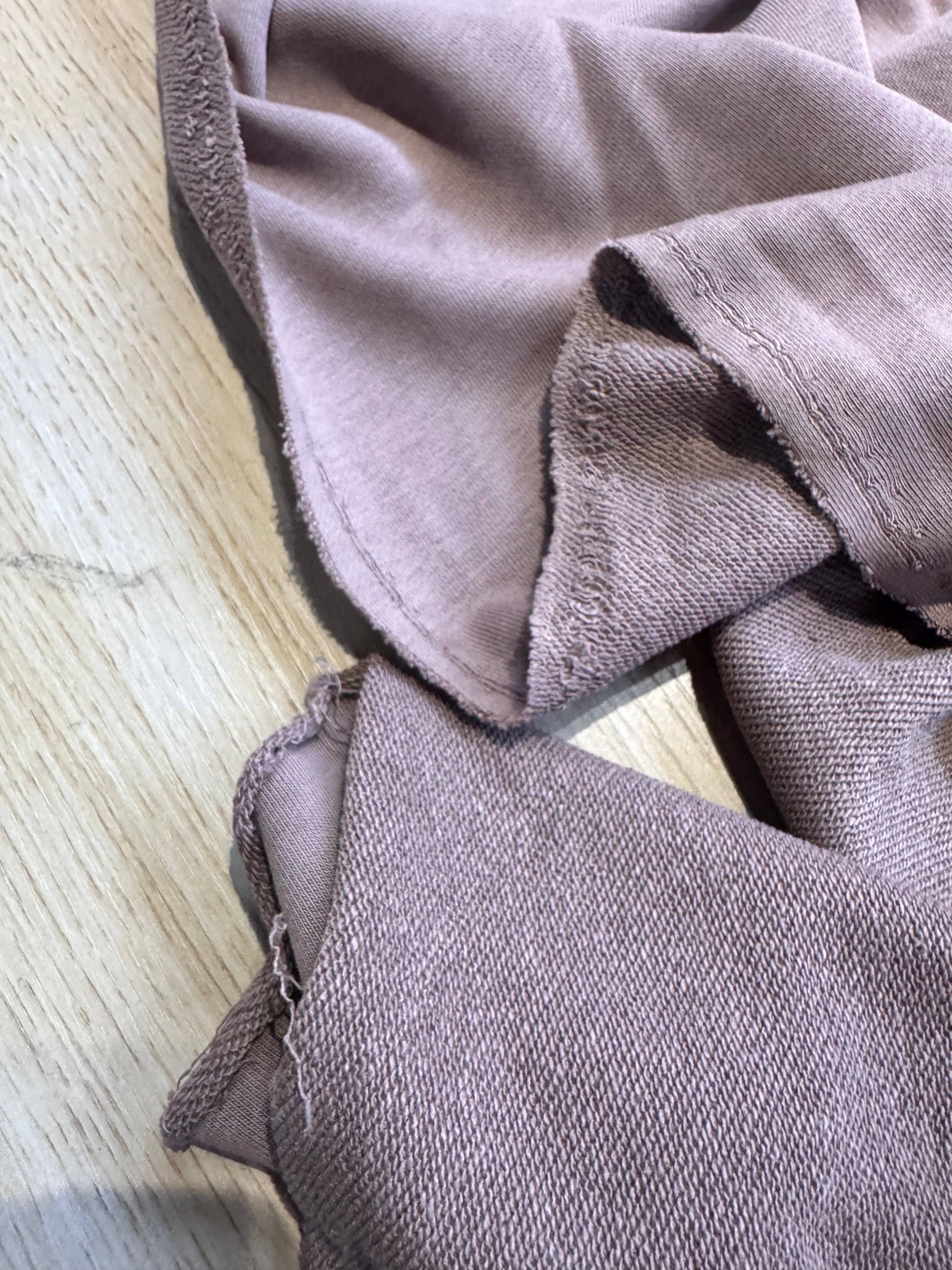 Tesatura trening (French Terry 3 Fire) Roz prafuit