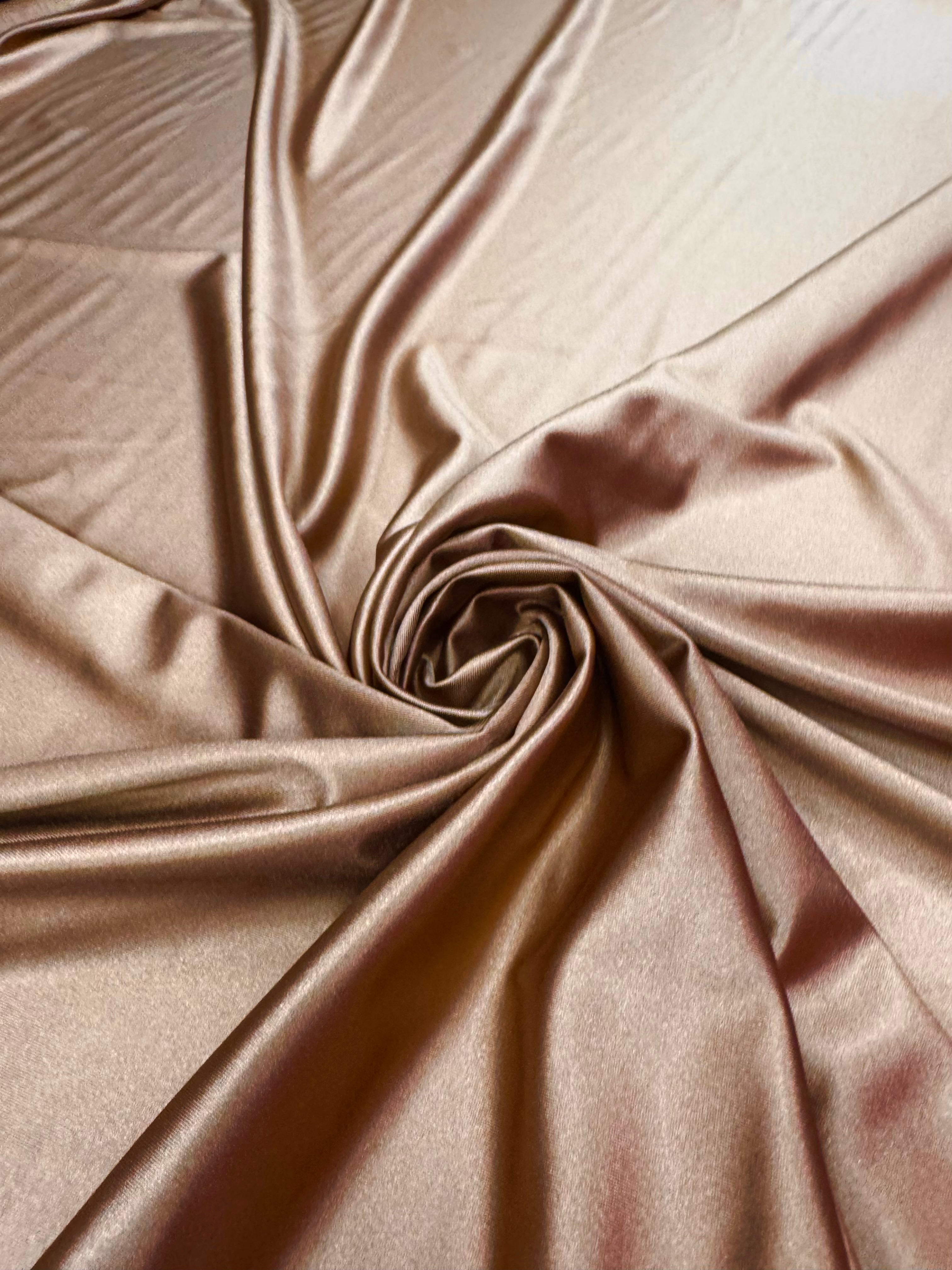 Licra groasa lucioasa - Bej