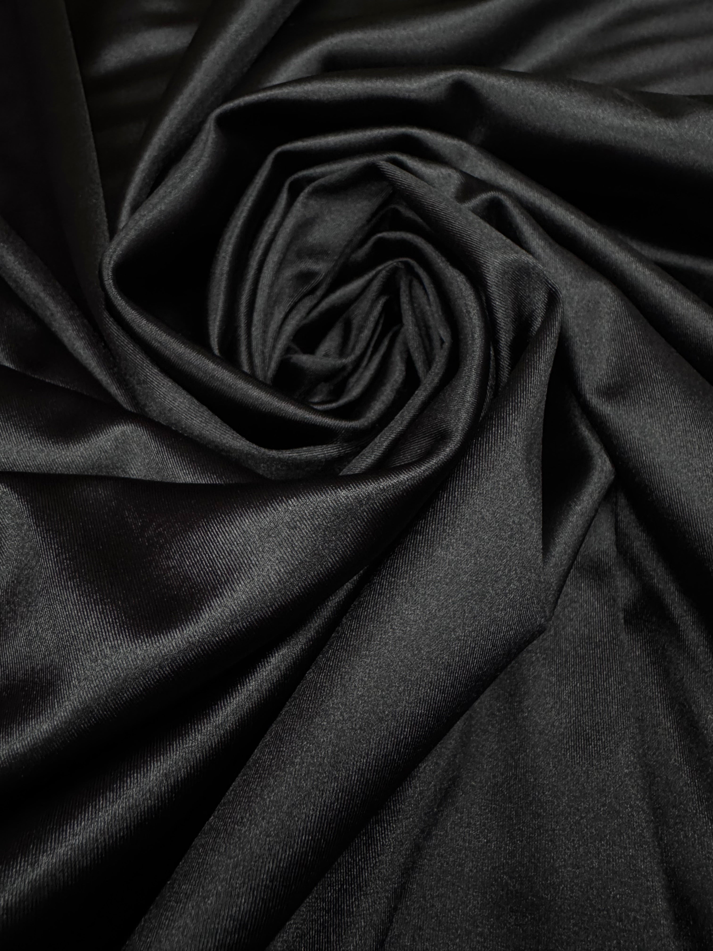 Licra groasa lucioasa - Negru