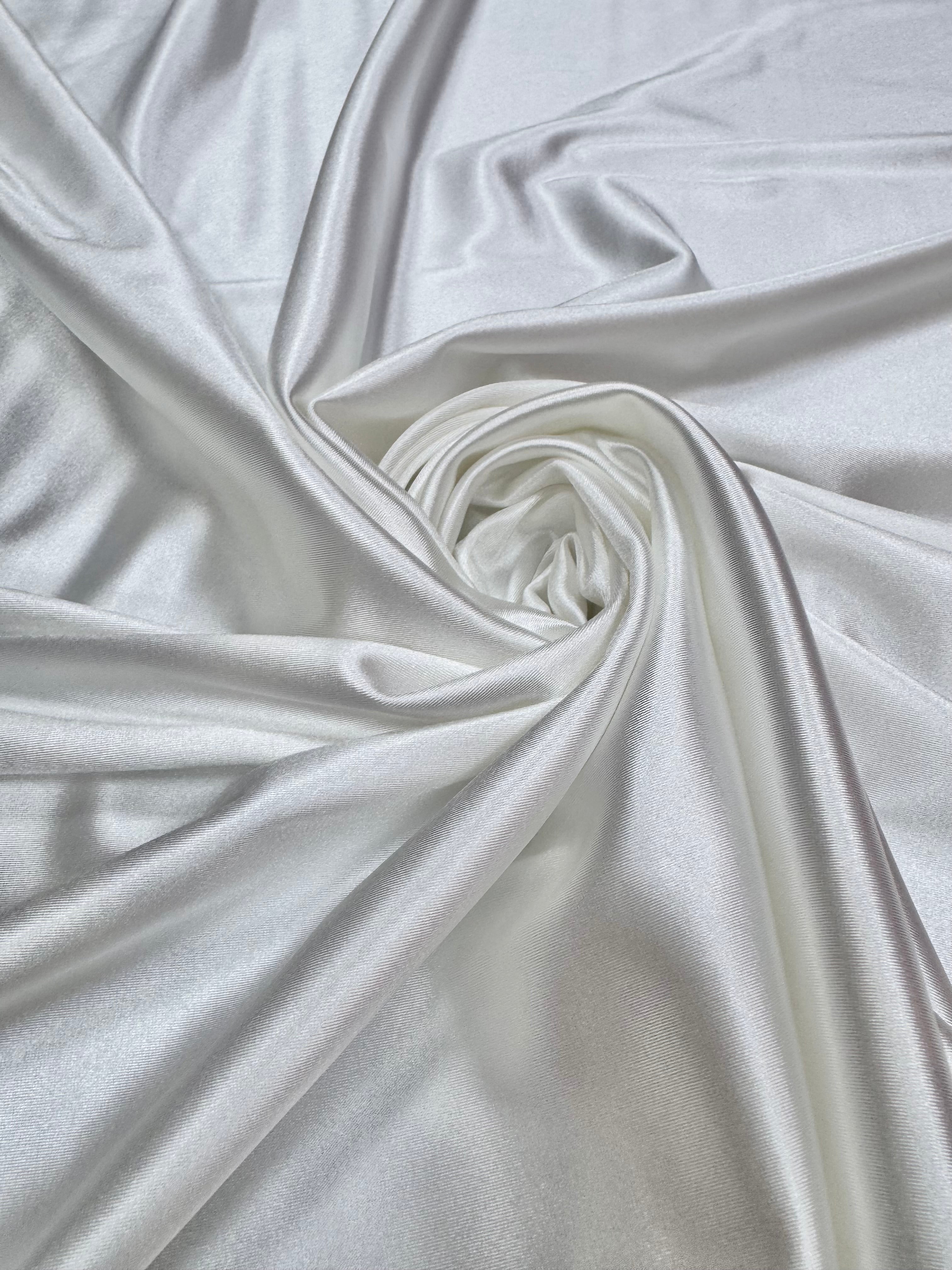 Licra groasa lucioasa - Ivoire