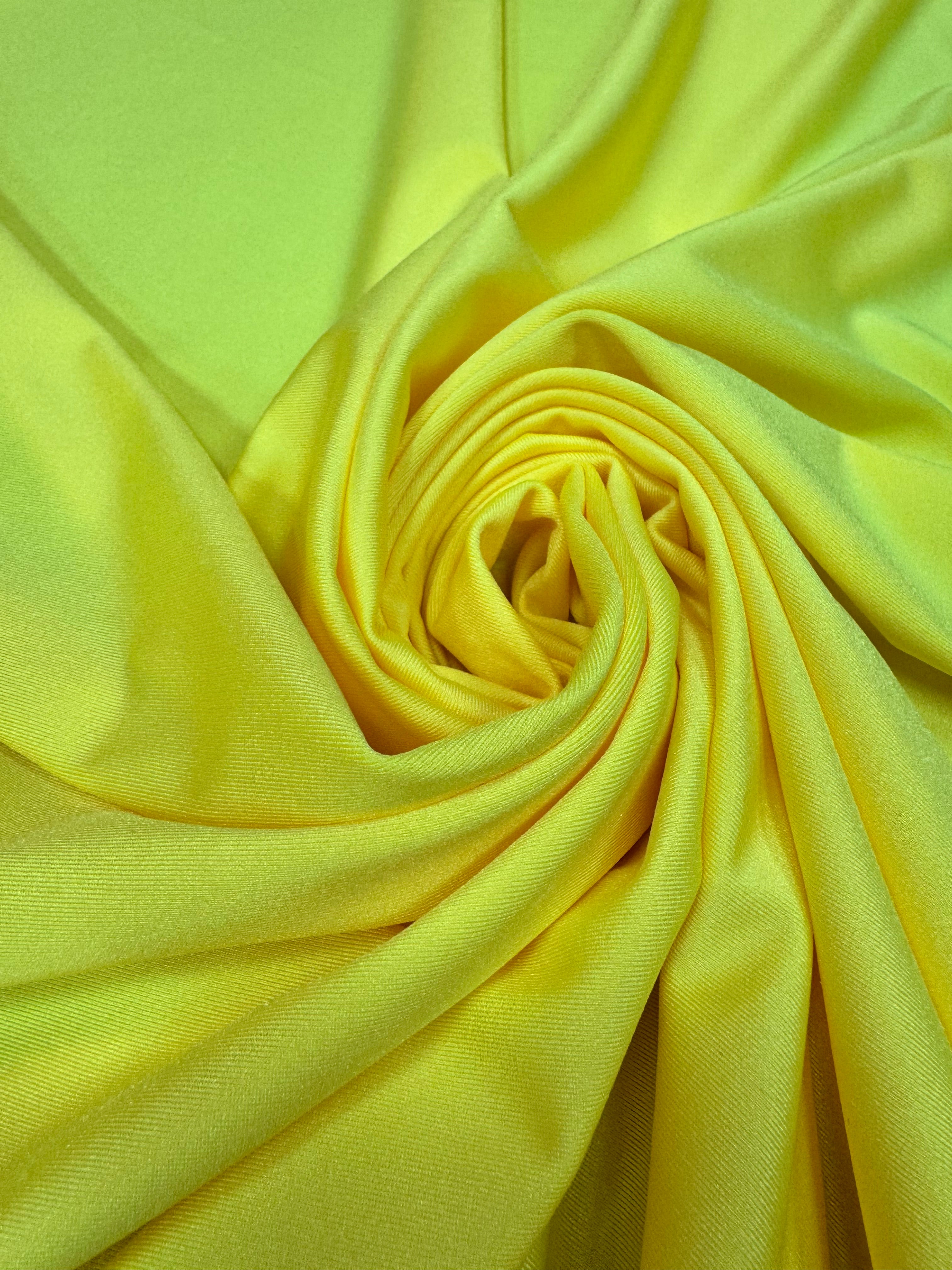 Licra groasa lucioasa - Galben