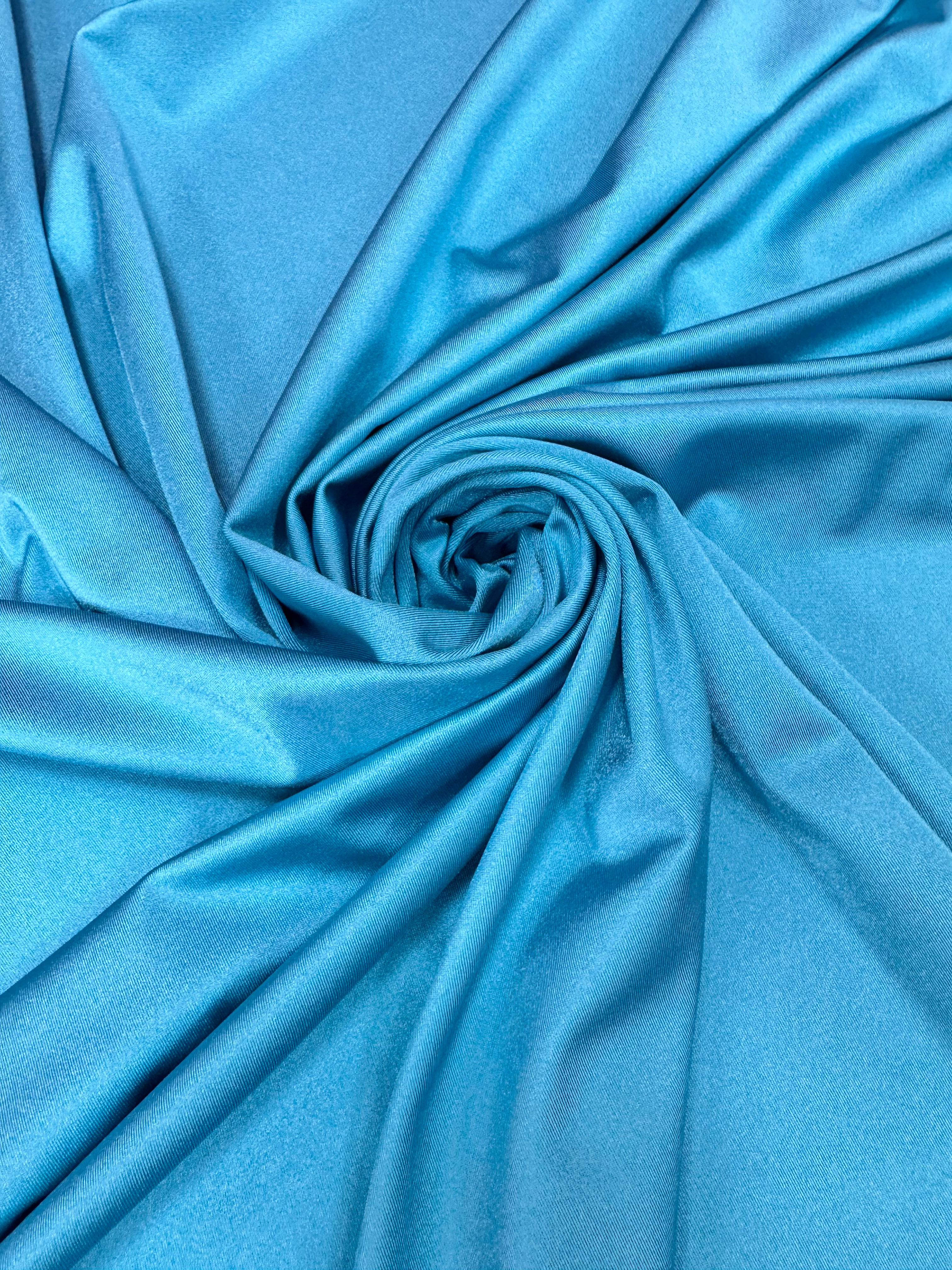 Licra groasa lucioasa - Turcoaz