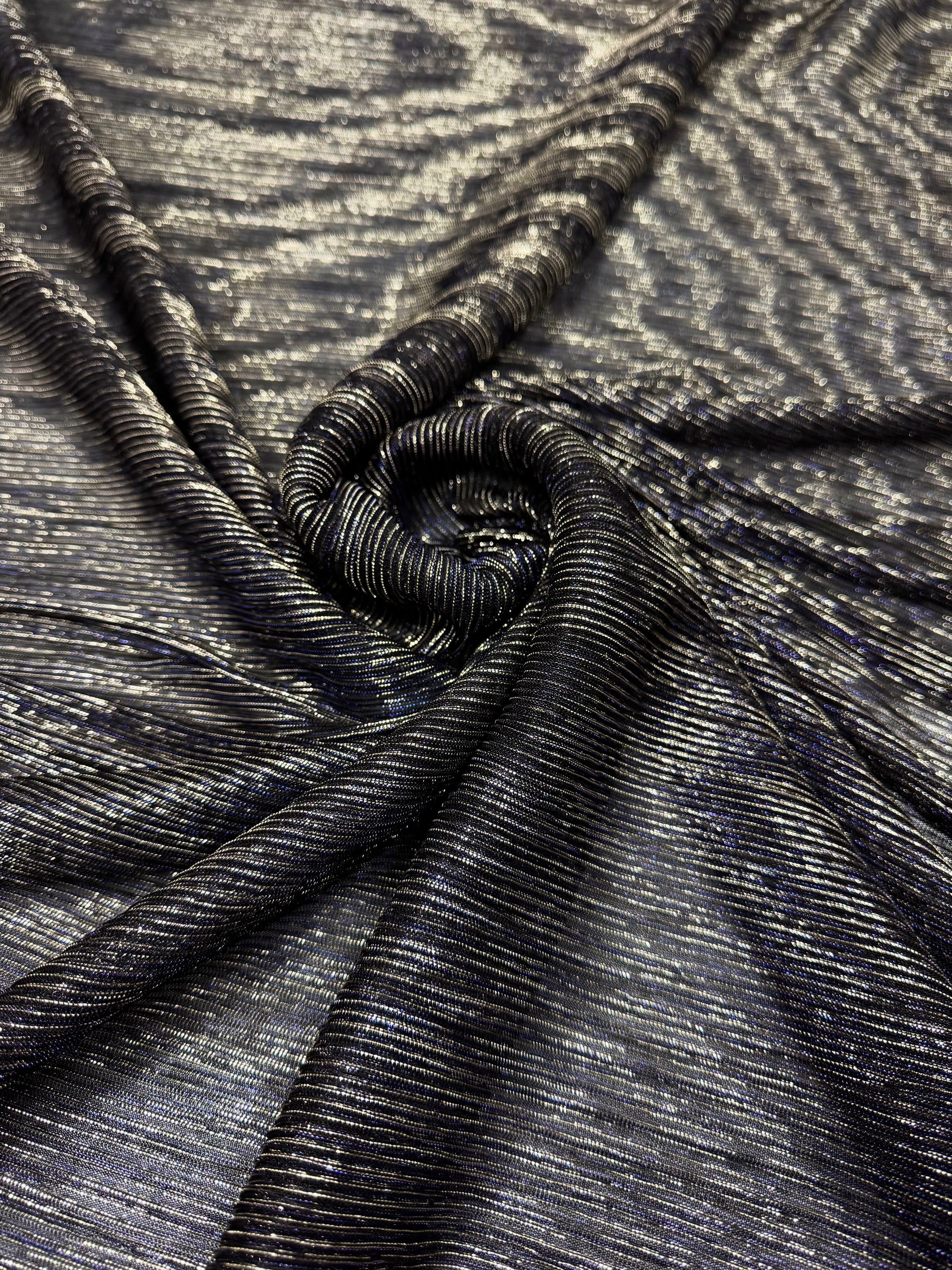 Lurex Bleumarin cu auriu