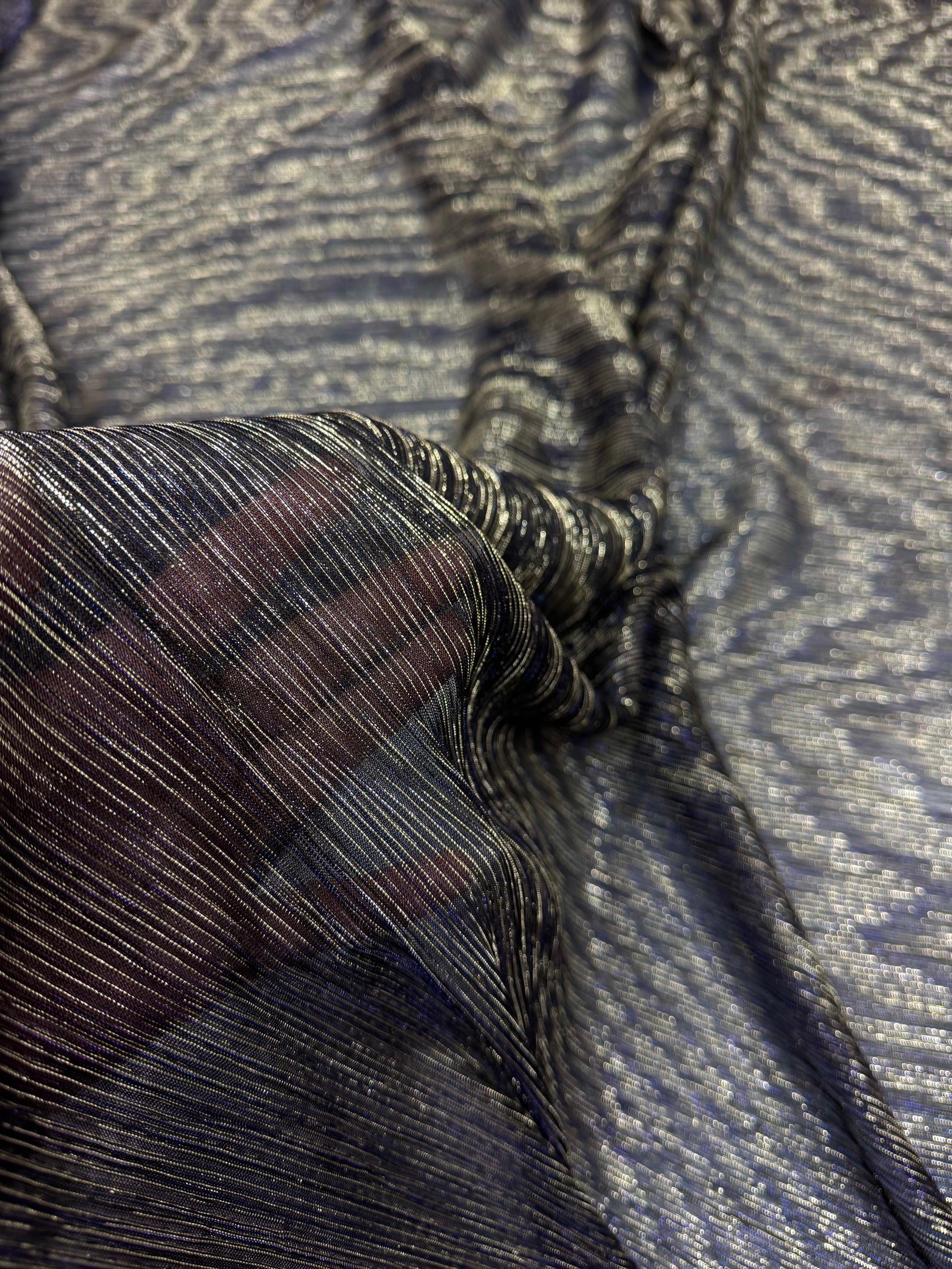 Lurex Bleumarin cu auriu