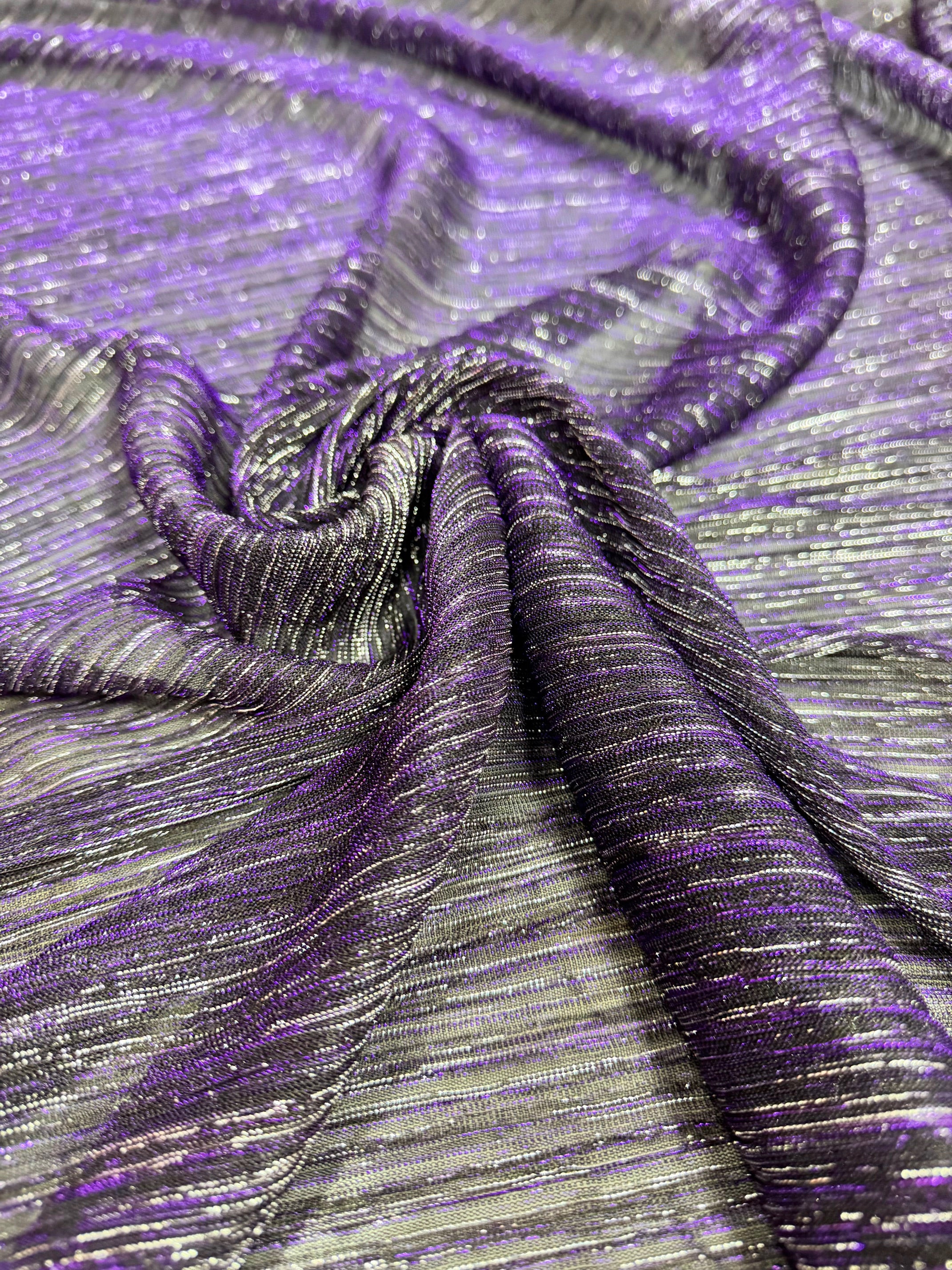 Lurex Mov cu Auriu