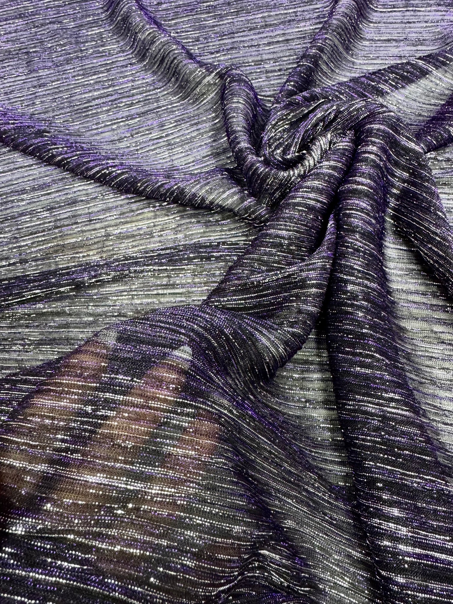Lurex Mov cu Auriu