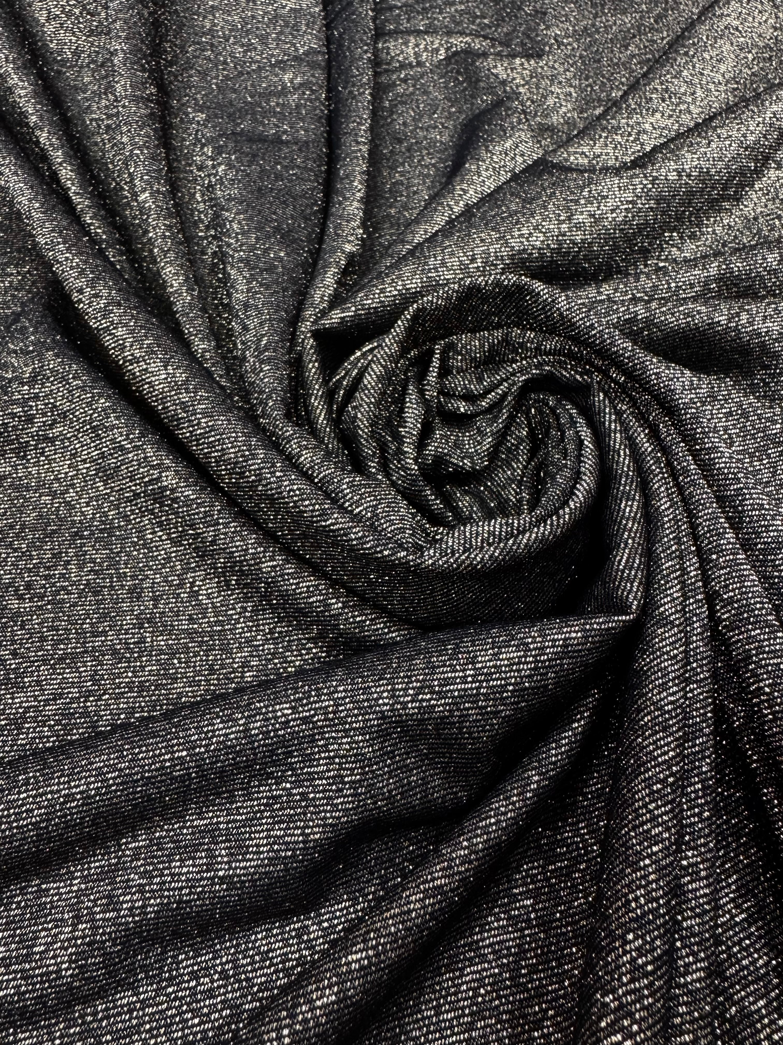 Lurex Negru cu auriu