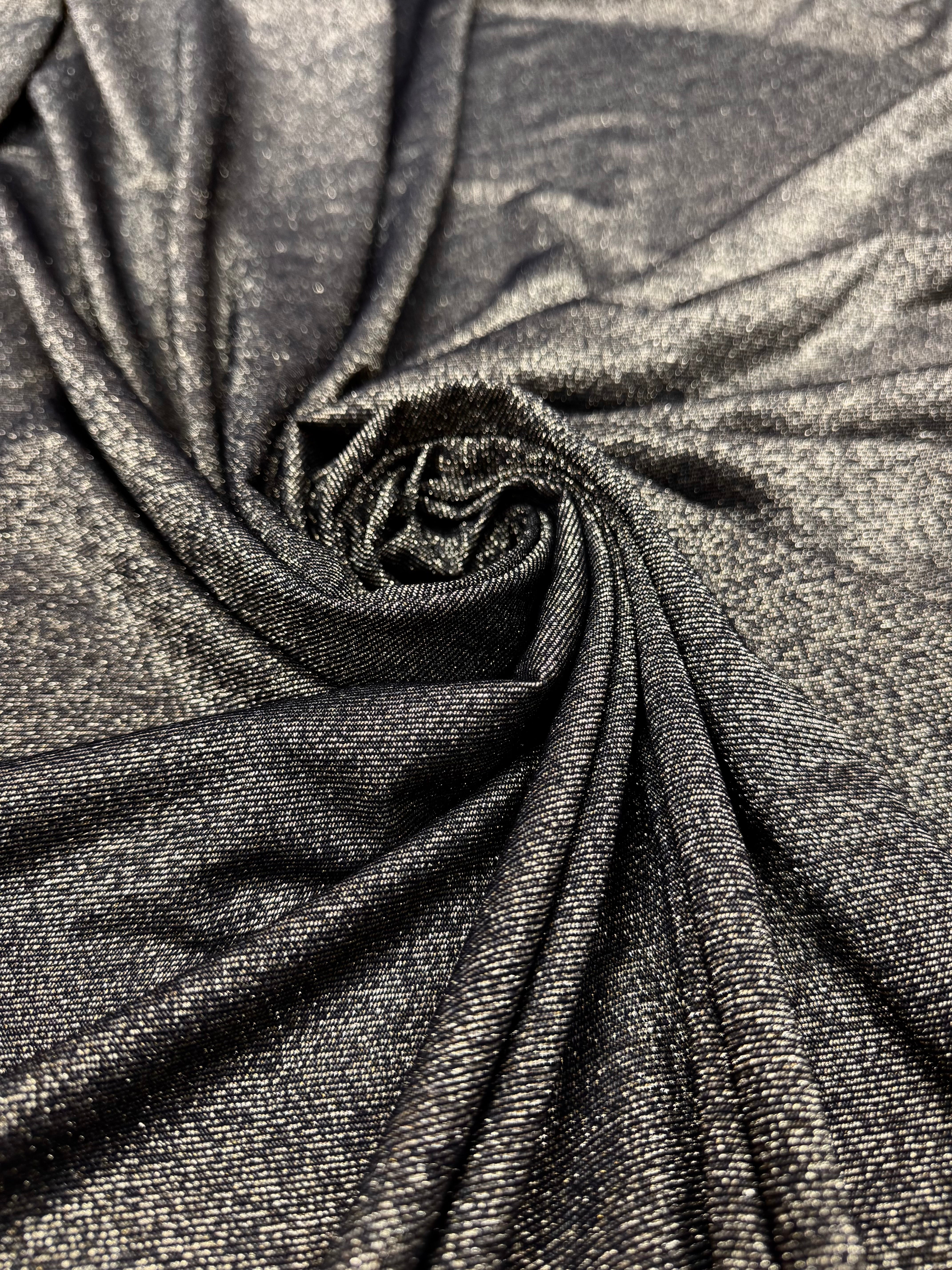 Lurex Negru cu auriu